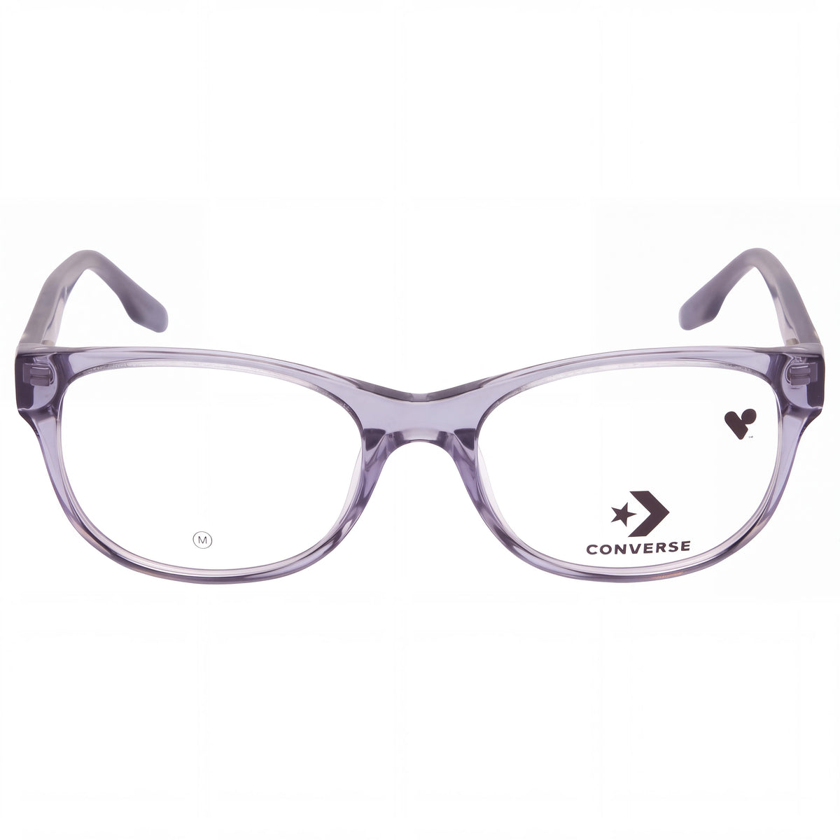 Converse Cv5073y Women's Optical Eyeglasses, Acetate Frame in Crystal Grey Color, 50mm Lens Width, Photo 2