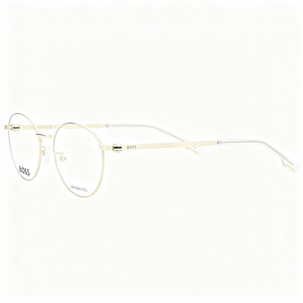 Hugo Boss Boss 1539/f Men's Modern Gold Alloy Steel Frame Non-Polarized UV Polycarbonate Sunglasses 52mm