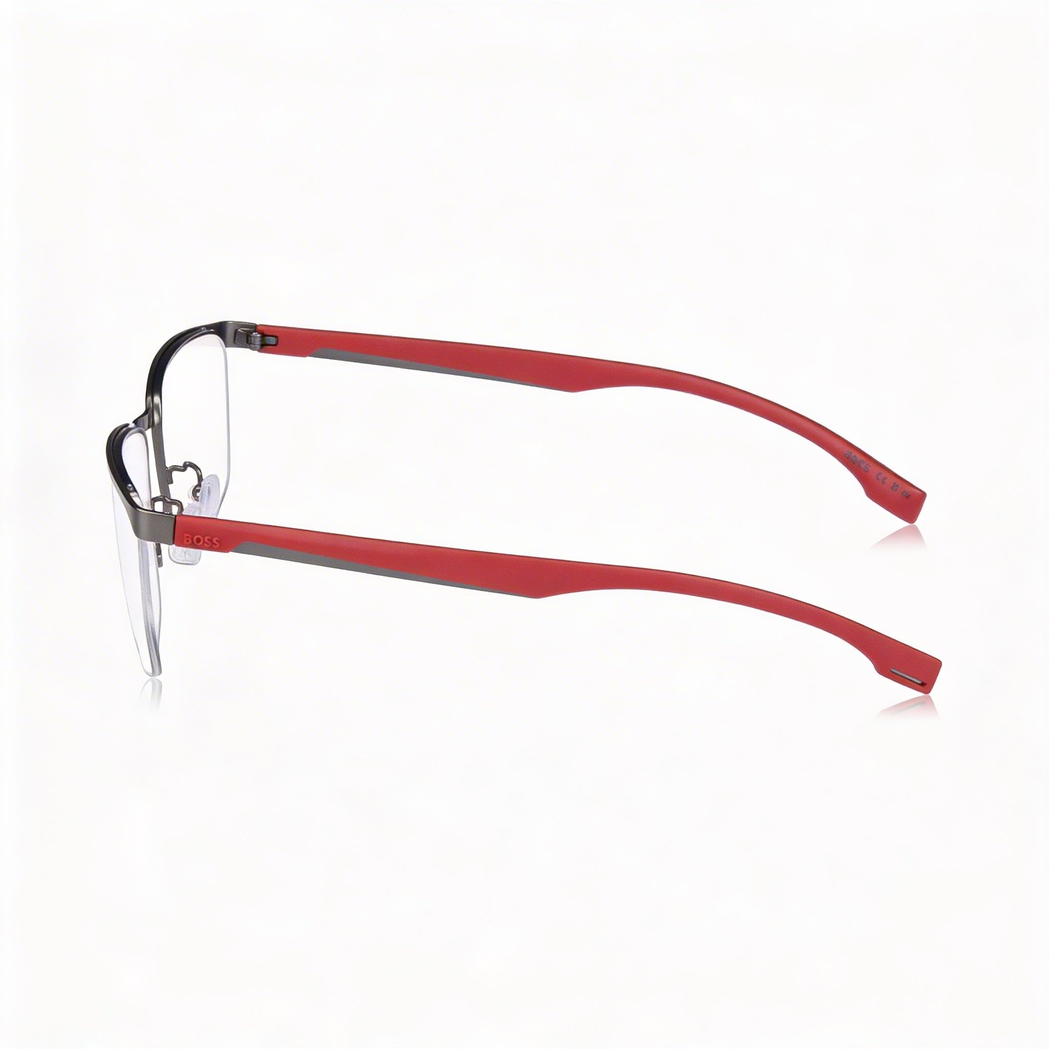 Gafas de sol Hugo Boss 1543/f de estilo moderno para hombre con montura de acero de aleación Ruth oscuro y lentes de policarbonato de 57 mm, Photo 3
