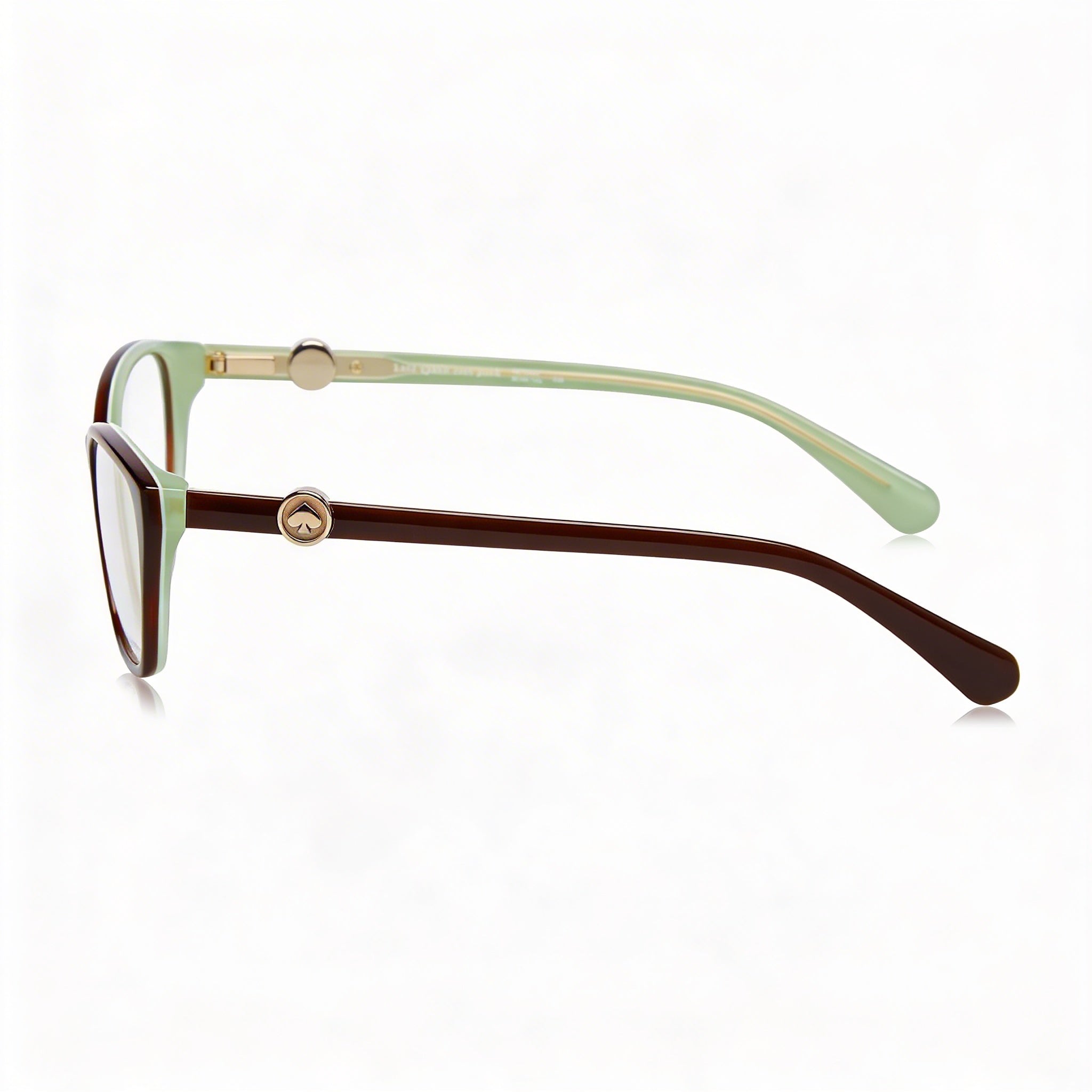 kate spade new york Emmalee Unisex Sunglasses with Brown Plastic Frame and Brown Polycarbonate Lenses 49mm, Photo 2