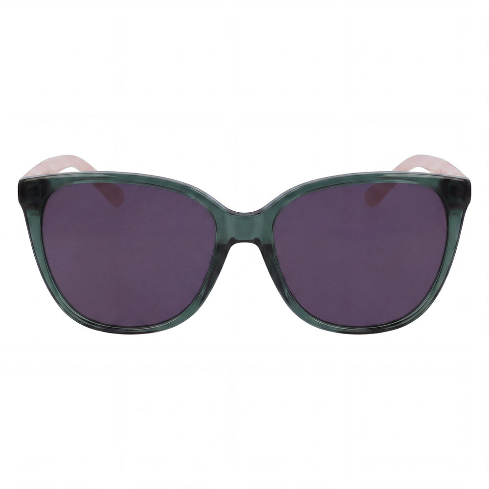 Anne Klein Ak7085 Women's Olive Crystal Acetate Frame Eyewear with 57mm Lens Width, 16mm Bridge, 140mm Temple Length