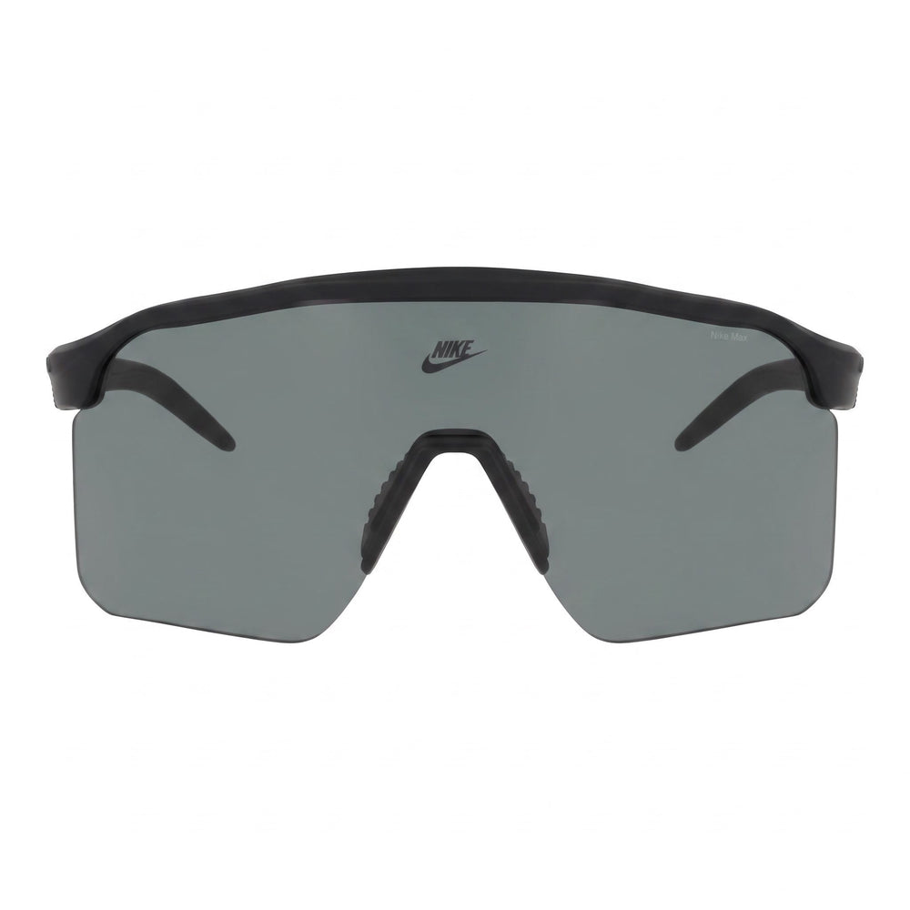 NIKE Casual Men's Matte Black Polar Grey Plastic Frame UV 400 Protection Non-Polarized Sunglasses 61mm