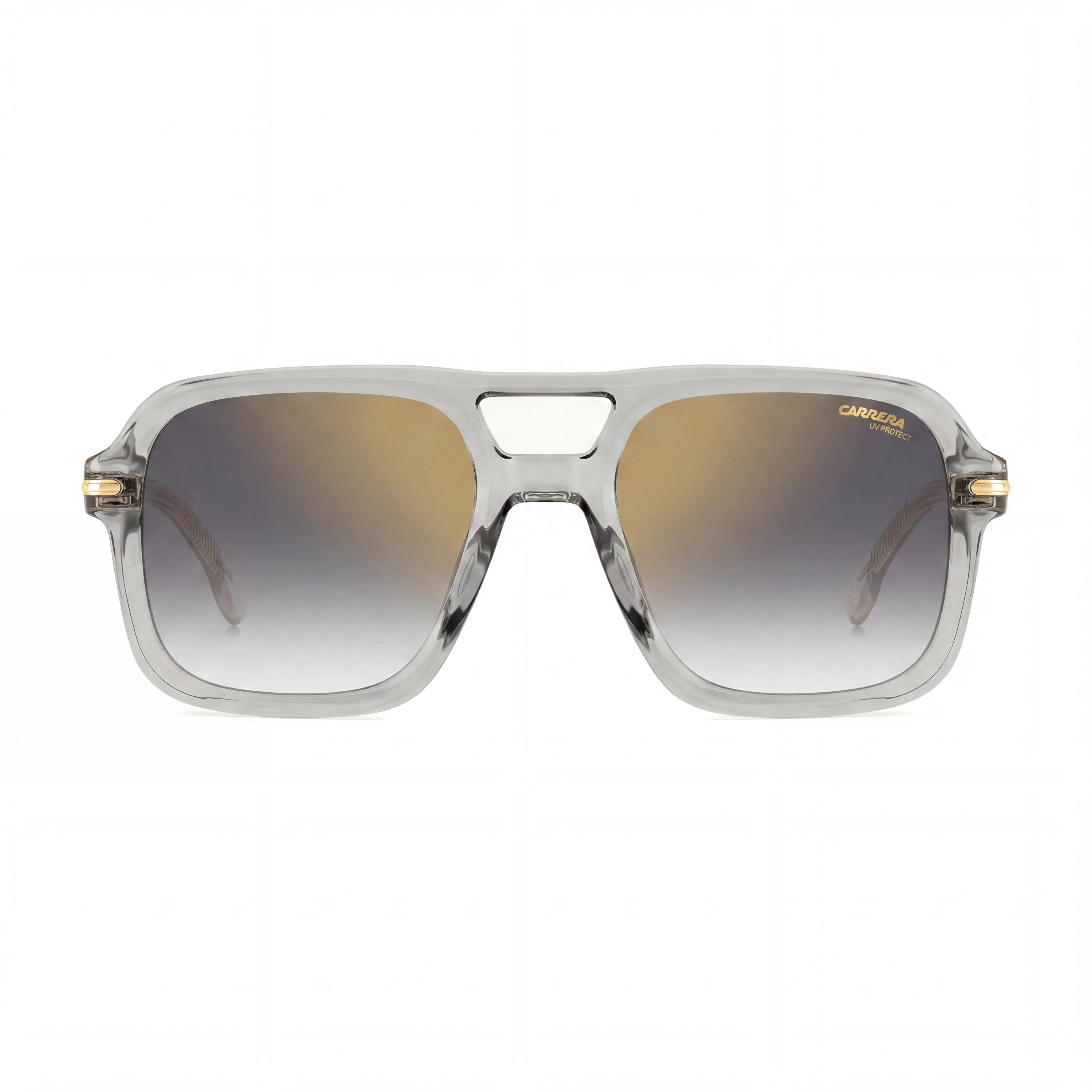 Gafas de sol unisex Carrera Signature con montura de acetato gris y lentes con protección UV, ancho de lente de 55 mm, Photo 2