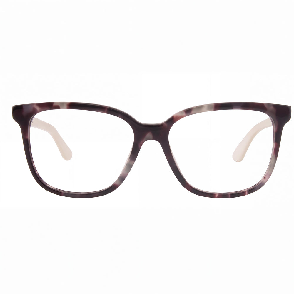 GUESS Women's Casual Square Eyeglasses, Grey Plastic Frame, 54mm Lens, 15mm Bridge, 140mm Temple
