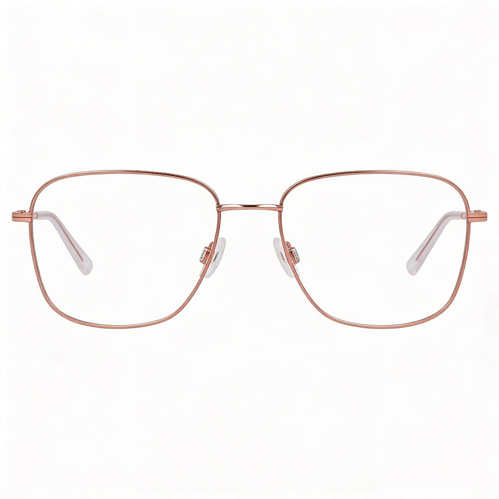 Gafas Flexon H6075 Unisex de Acetato en Oro Rosa, Ancho de Lente 55mm, Puente 18mm, Patilla 140mm