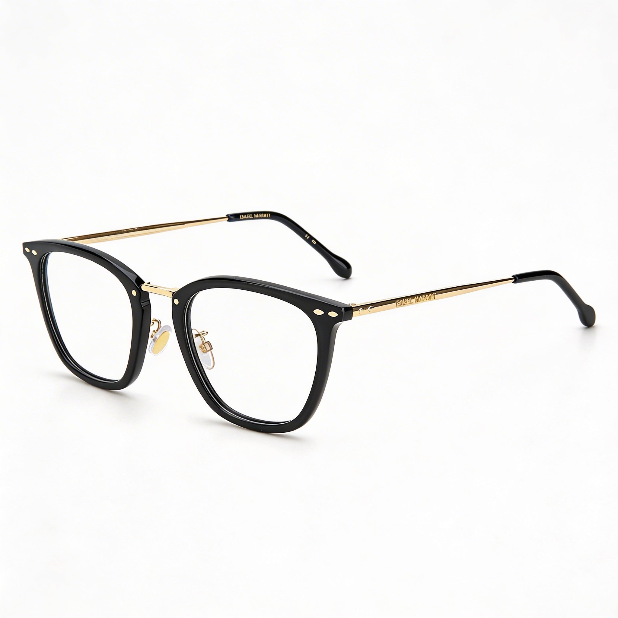 Isabel Marant Modern Women's Sunglasses with Black Gold Polyamide Frame and 50mm Lens Width, Photo 1