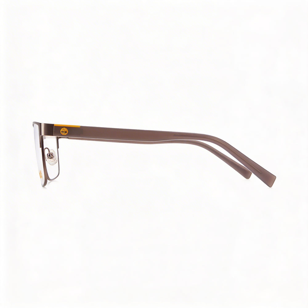 Timberland Comtemporary Men's Metal Frame Eyeglasses Matte Dark Anthracite Silver 56mm