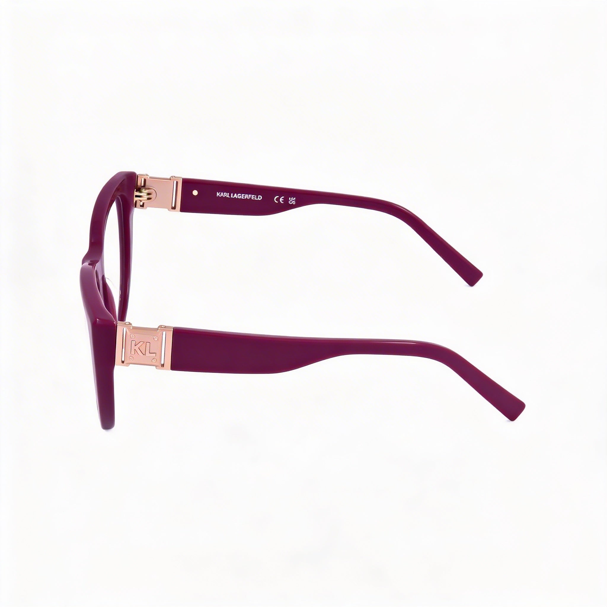 Gafas de sol KARL LAGERFELD modernas para mujer, montura texturizada de acetato gris con lentes de policarbonato, 54 mm, Photo 3