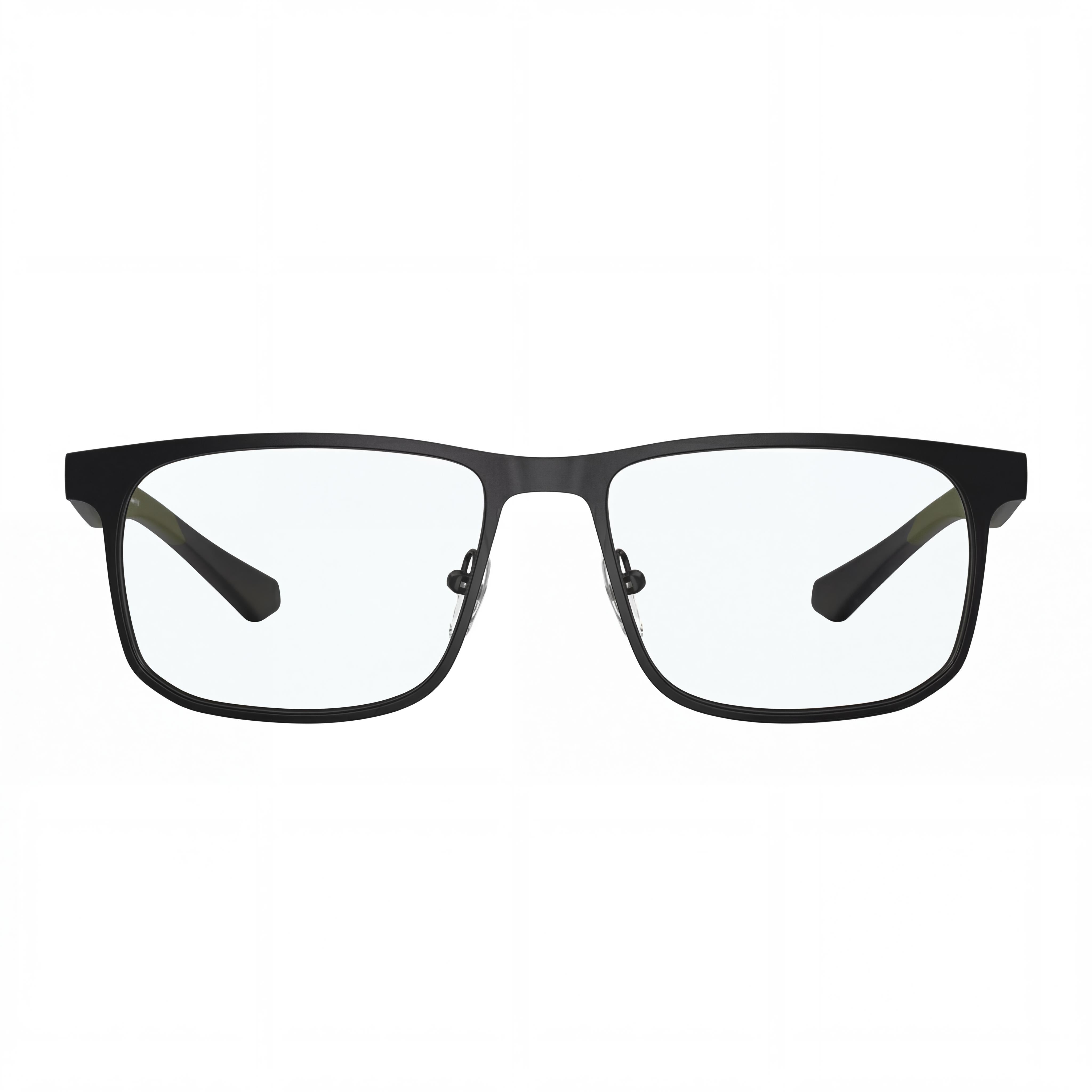 Emporio Armani Ea1163 Women's Metal Optical Frame, Matte Black, Made for Everyday Wear, 55mm Lens Width, Photo 2