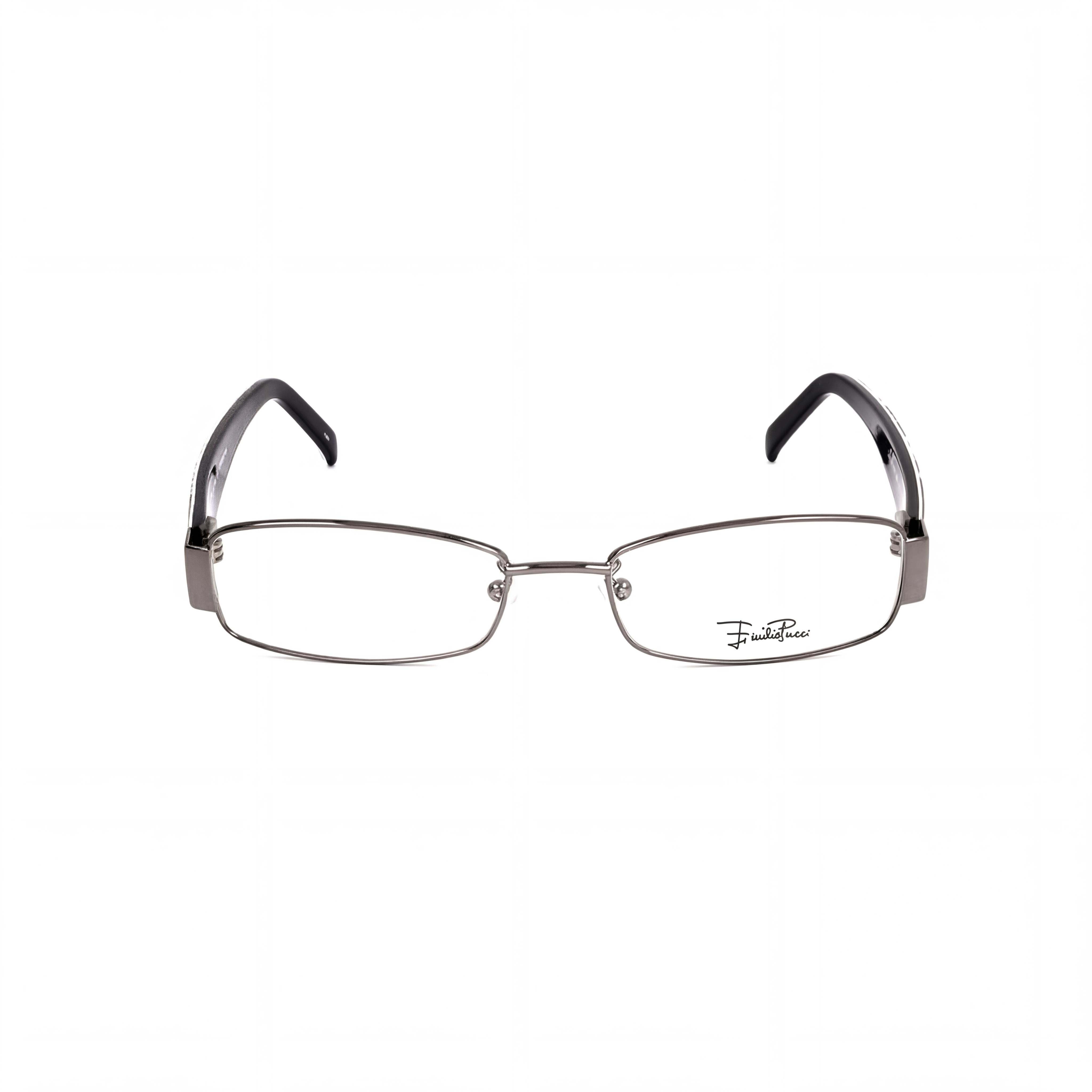 Emilio Pucci Women's 2136_069-52 Optical Glasses with a Dark Grey Plastic Frame, 52mm Lens Width, Photo 2