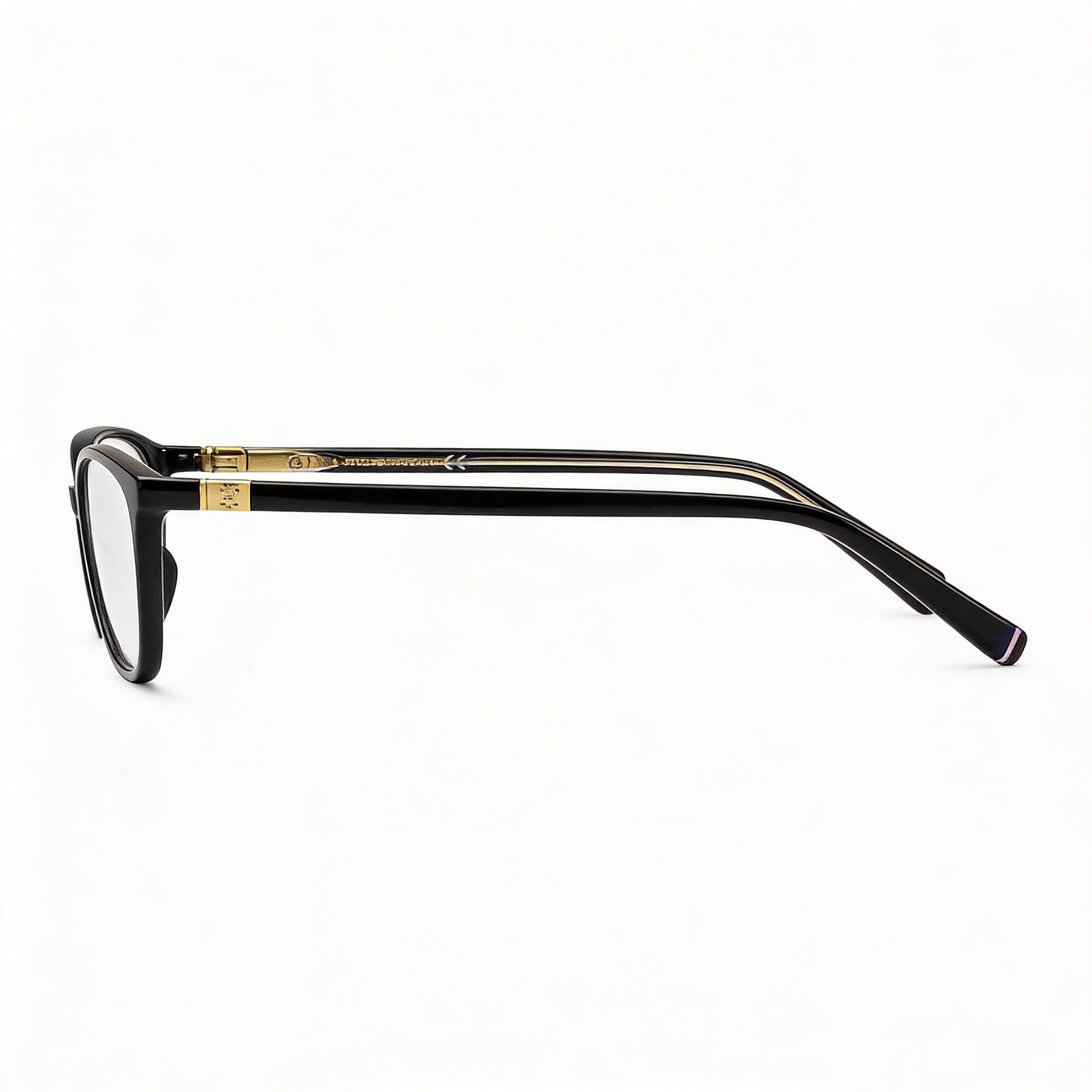 Gafas Tommy Hilfiger RECTANGULARES/CUADRADAS para mujer, montura de plástico negra, policarbonato, lentes de 54 mm, puente de 15 mm, patillas de 140 mm, Photo 2