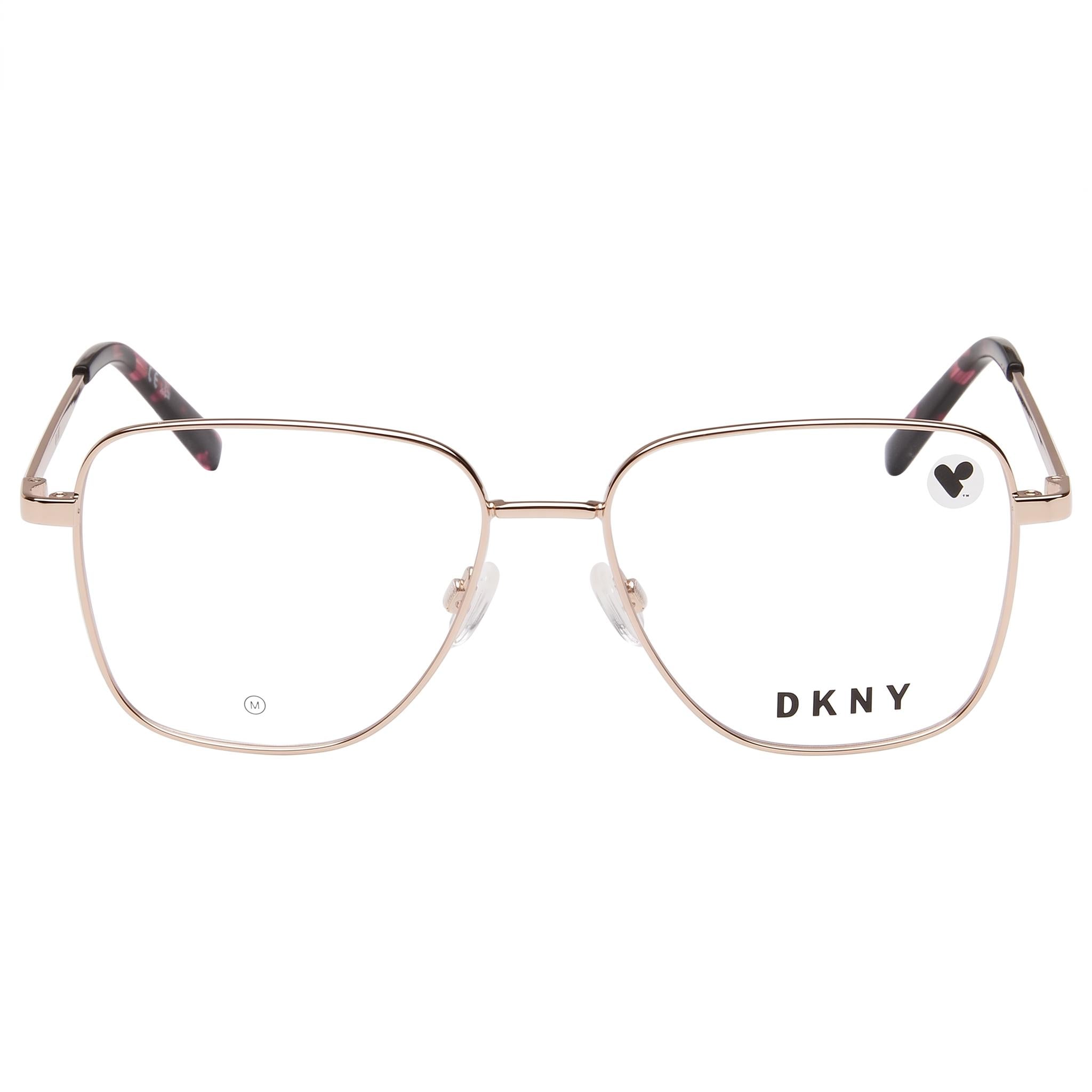 Gafas de sol DKNY DK1031 para mujer, montura de propionato en oro rosa, lentes de policarbonato, ancho de lente de 54 mm, Photo 2