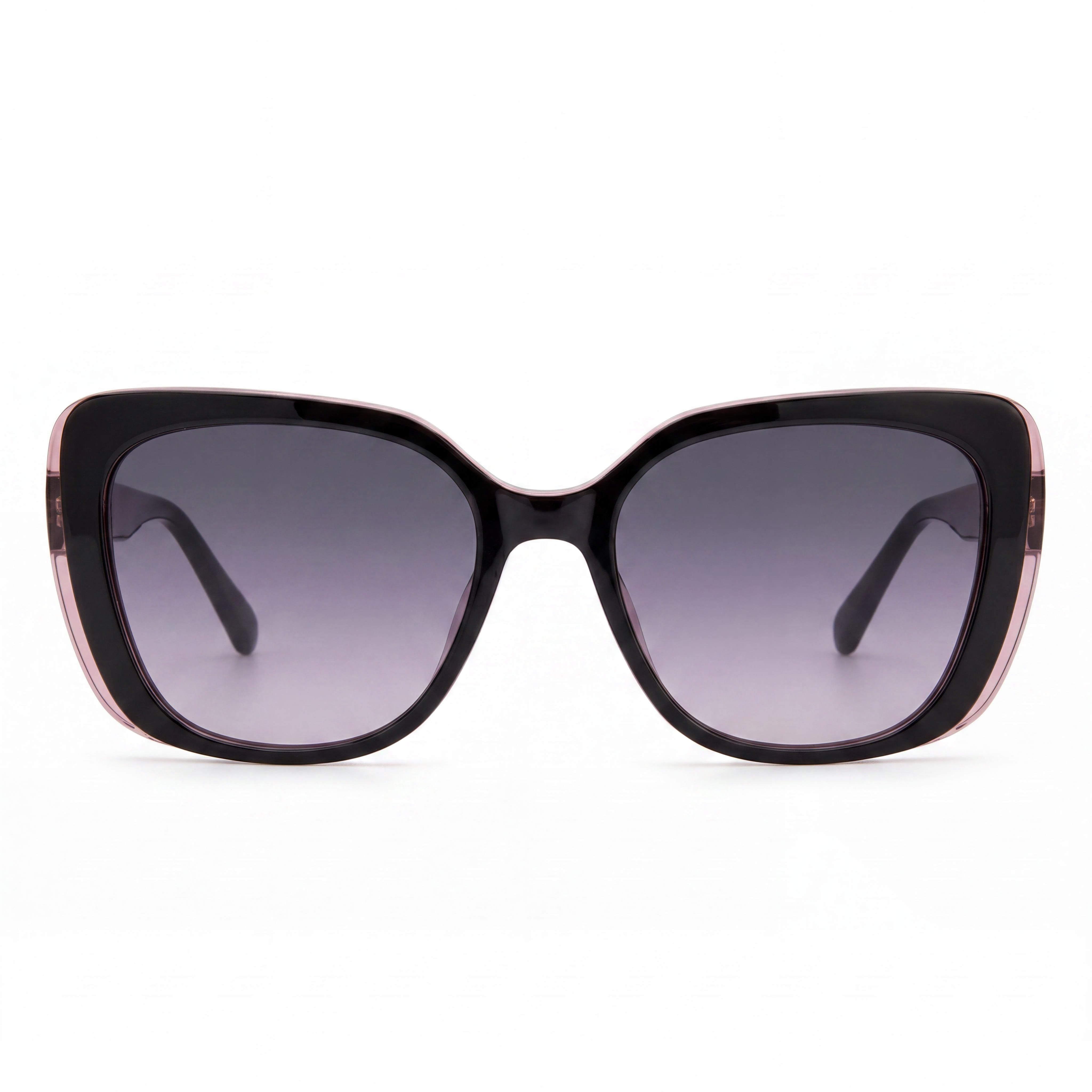 Fossil FOS 3143/S Black Rectangle Sunglasses for Women, 55mm, Photo 2