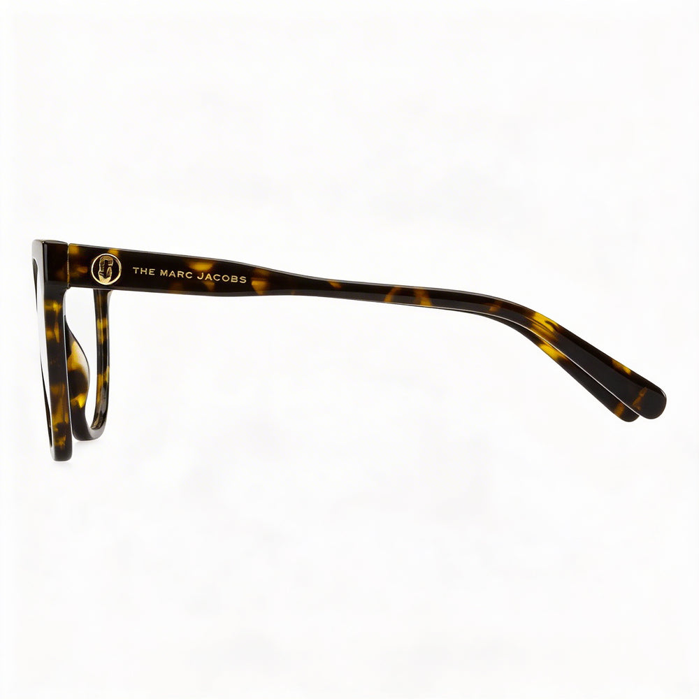 Gafas de sol Marc Jacobs Modern para hombre con montura de acetato havana y lentes de policarbonato havana, ancho de lente de 52 mm