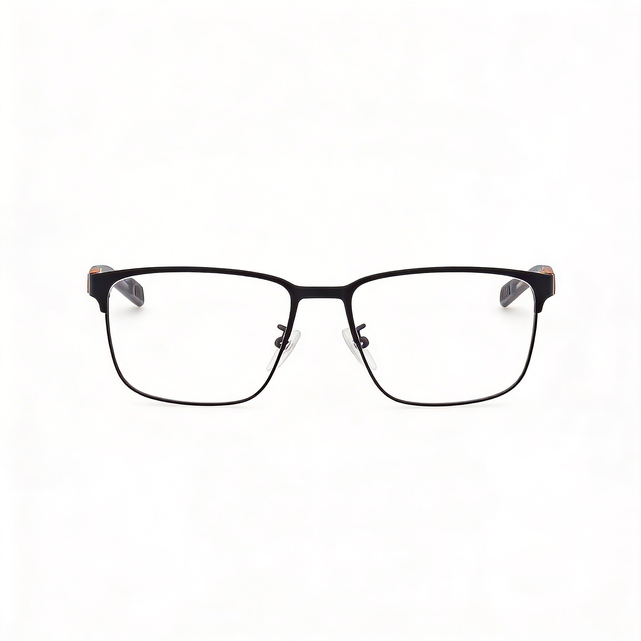 Gafas ópticas Adidas Navigator de metal negro para hombre, listas para lentes de prescripción, ancho de lente 52 mm, ancho de puente 16 mm, longitud de patilla 145 mm, Photo 2