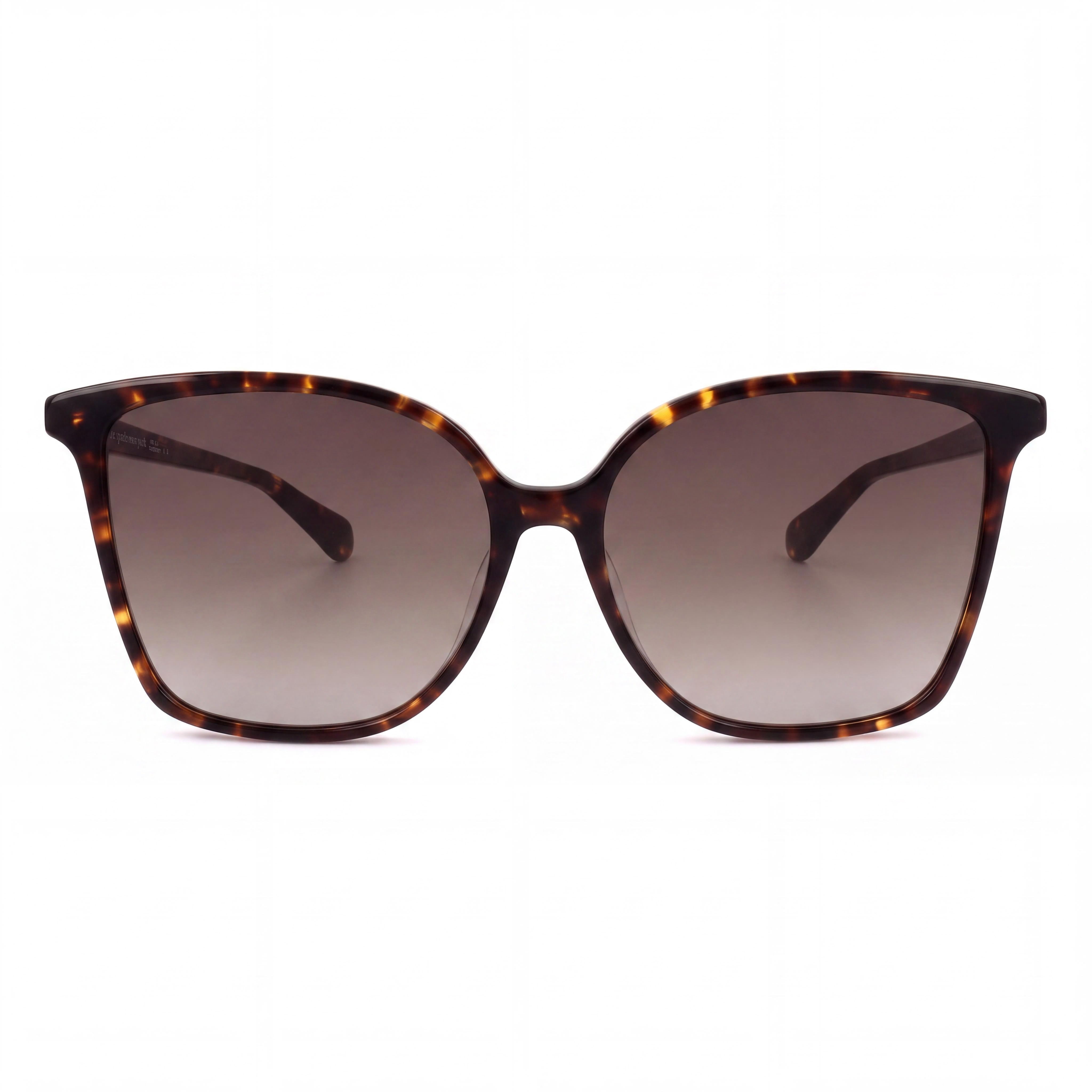 kate spade new york BRIGITTE/F/S Women's Cat Eye Havana Acetate Brown Gradient UV Protection Sunglasses 58mm, Photo 2