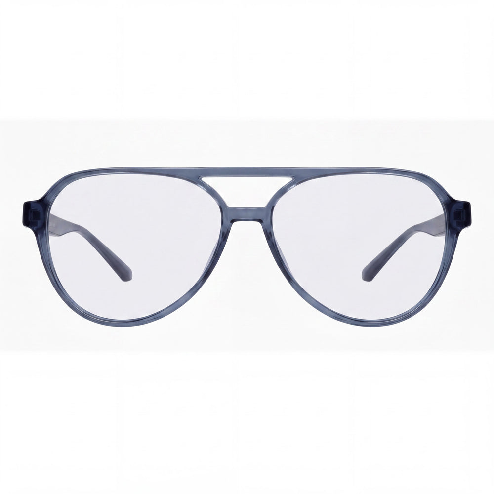 Gafas unisex NIKE Classic azules con filtro de luz azul, antirreflejos y ligeras, con montura sostenible y protección UV