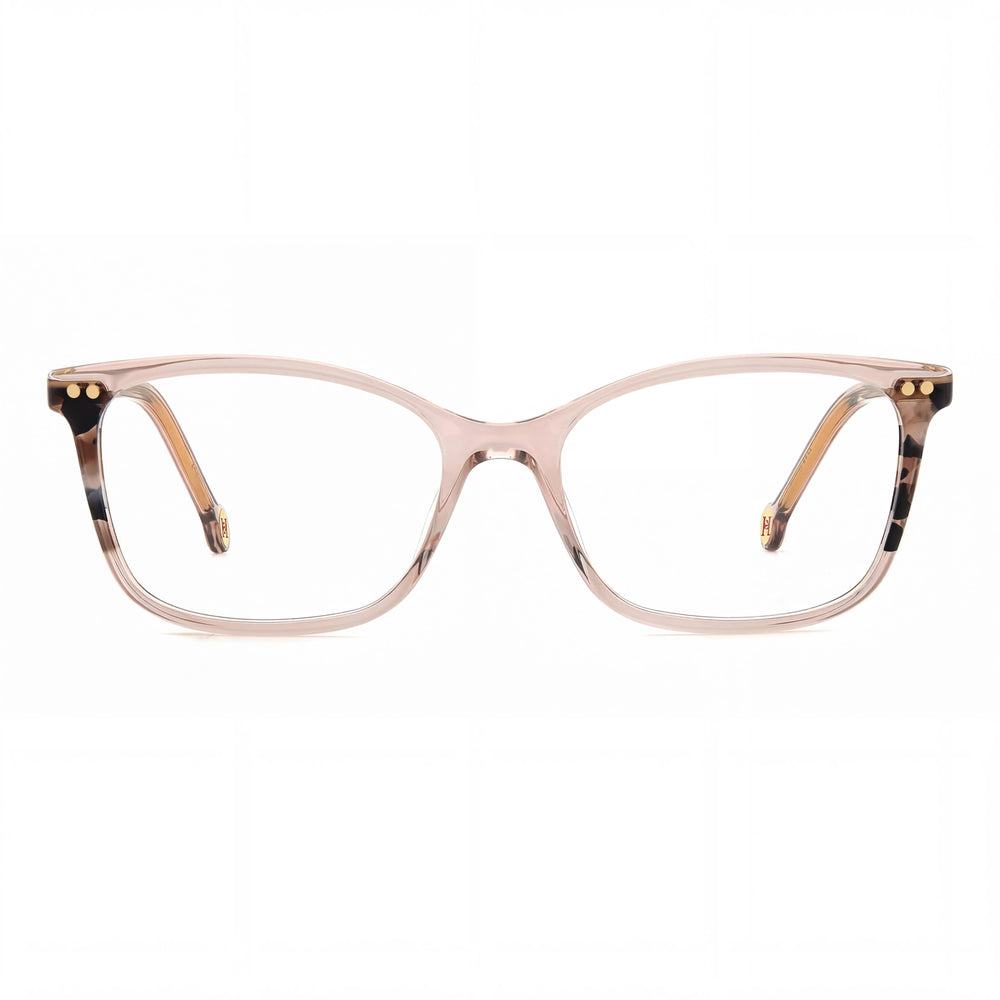 Carolina Herrera HER 0246 C Contemporary Women's Peach Havana Light Acetate Sunglasses 53mm Lens Width