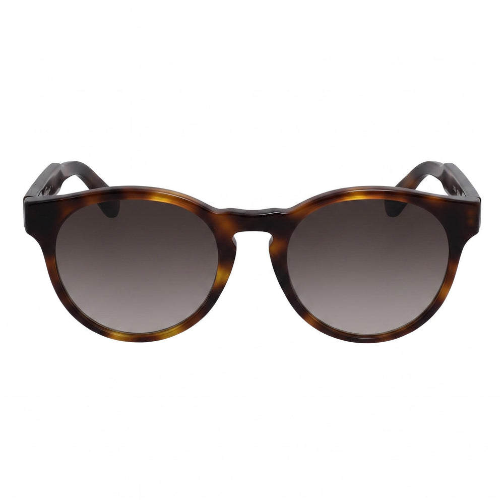 Salvatore Ferragamo Classic Women's Tortoise Plastic Brown Gradient Non-Polarized UV Protection Sunglasses 52mm