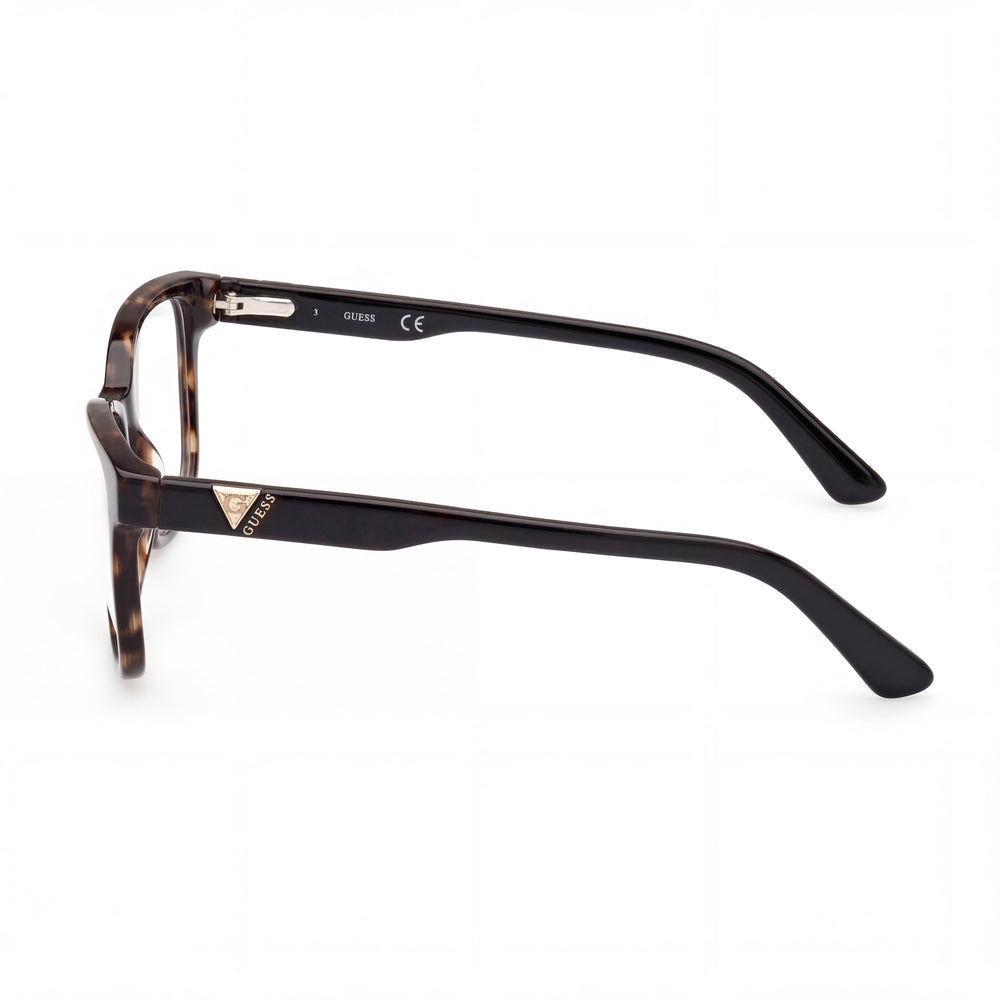 GUESS Gu2943 Gafas ópticas de mujer, material de la montura plástico, color Dark Havana Matte Black, 54 mm