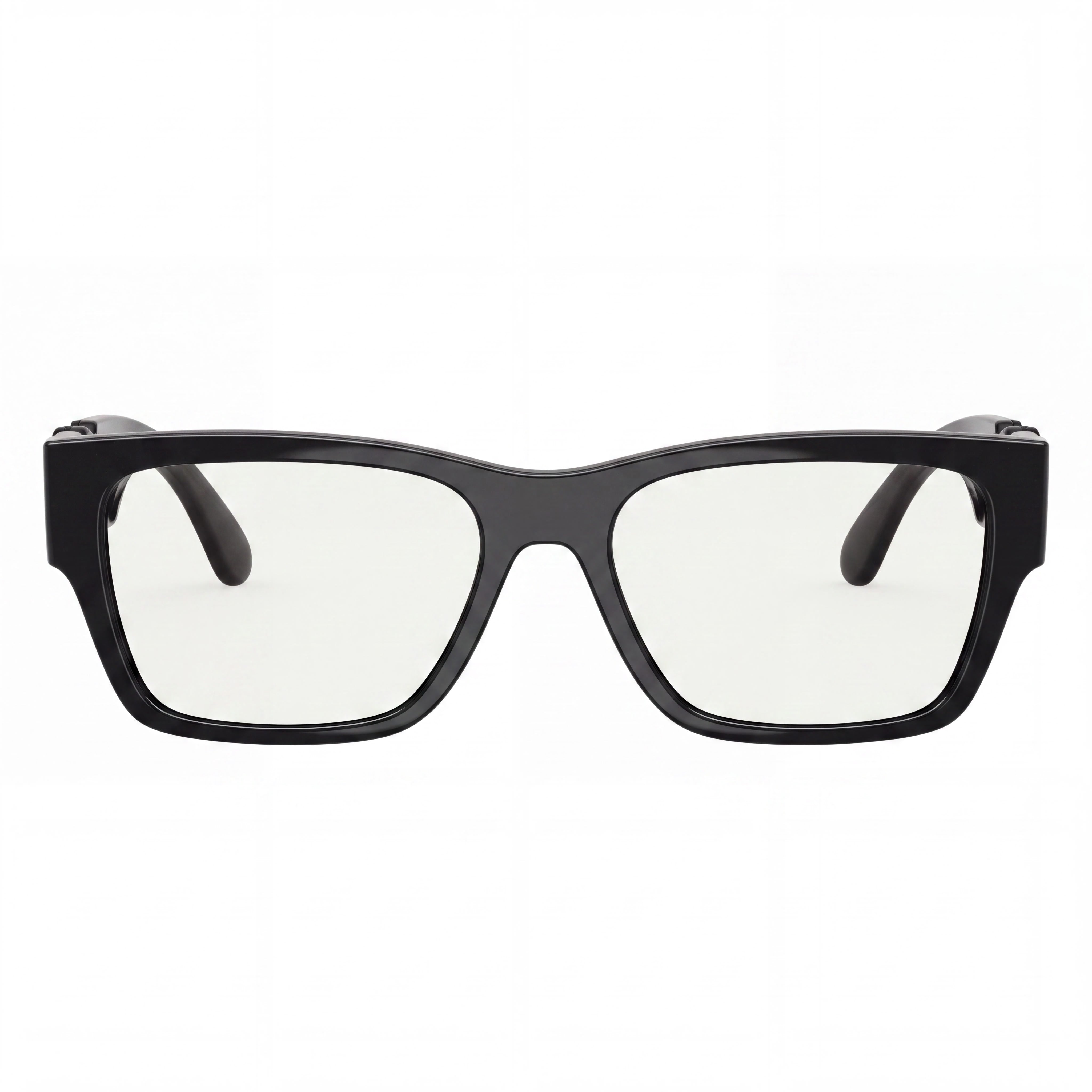 Versace Ve 3368u Women's Black Injected Frame Eyewear with Clear Polycarbonate Lenses 53mm, Photo 2