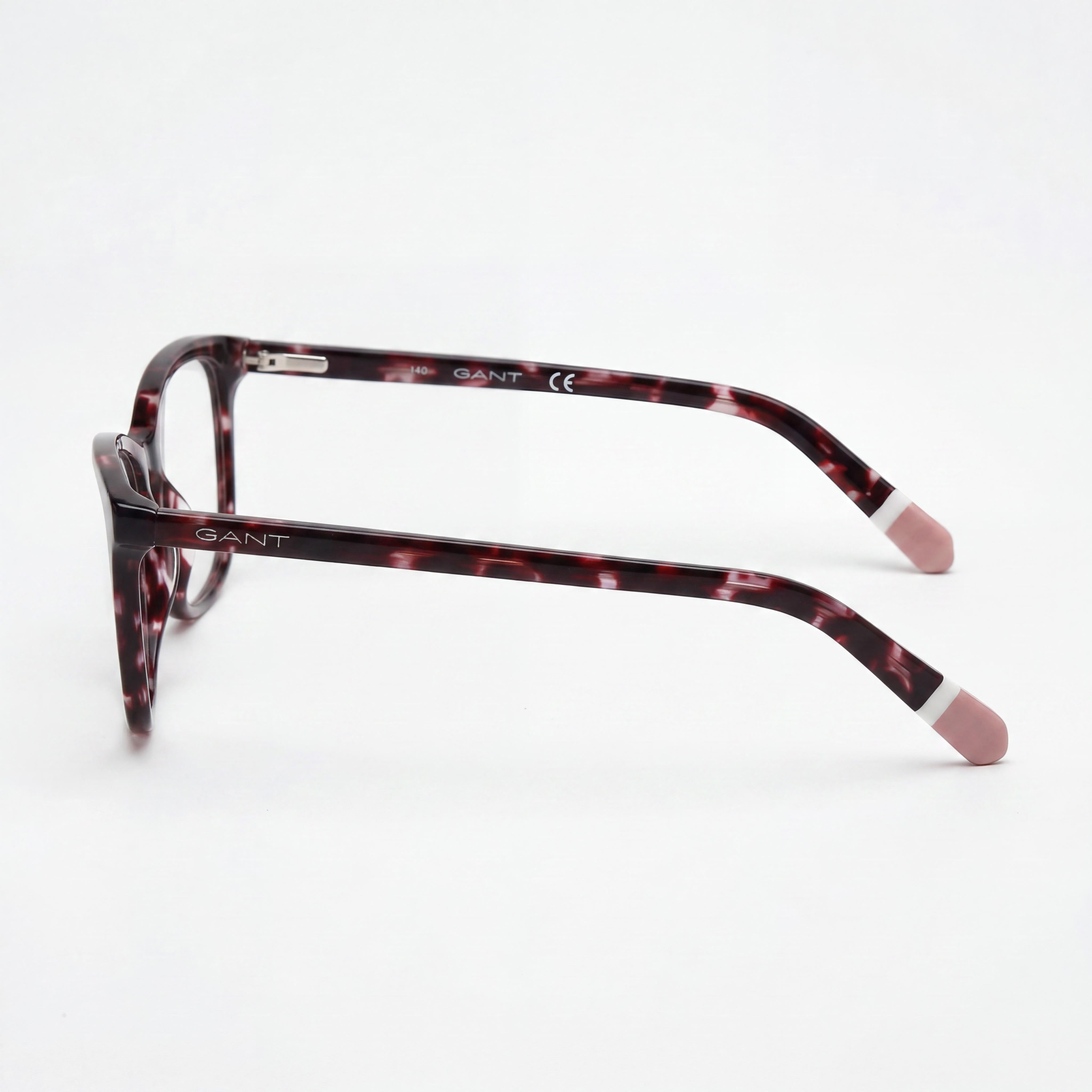 Gafas de hombre GANT Ga4117: Montura de acetato Habana Colorido, Lentes de plástico sin graduación 54-16-140, Photo 2