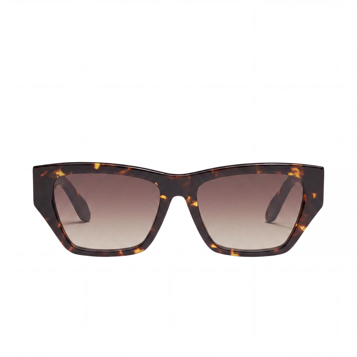 GAFAS DE SOL QUAY AUSTRALIA Modernas Unisex Acetato Protección UV Montura Tortuga Amarilla Marrón Lente Marrón 54.5mm, Photo 2