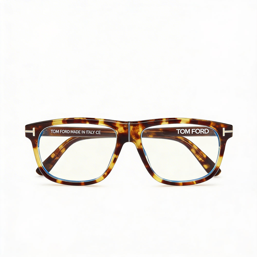 Marcolin Classic Unisex Non-Polarized Blue Filter Plastic Polycarbonate Sunglasses Blonde Havana Black 56mm