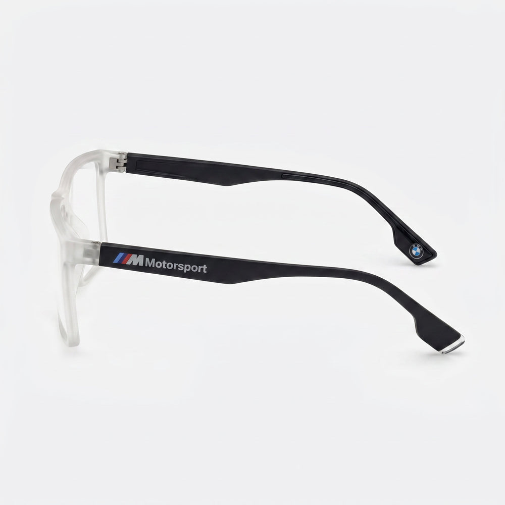 BMW MOTORSPORT Bs5003 Men's Crystal Matte Black Injected Frame Non- Eyewear 57-15-145