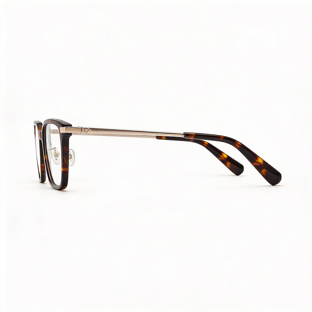 Guess Gu50206-d Unisex Eyewear with Dark Havana Frame, Polycarbonate Non- Lenses 55/18/145