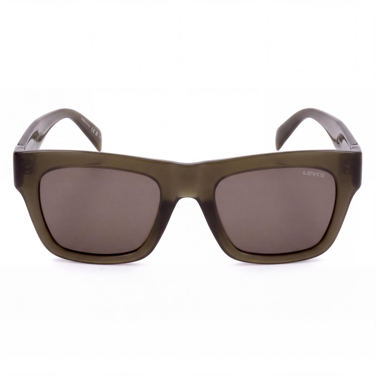 Gafas de sol unisex modernas Levi's de poliamida ecológica en color verde, ancho de lente de 52 mm, puente de 21 mm, longitud de patilla de 140 mm, Photo 2