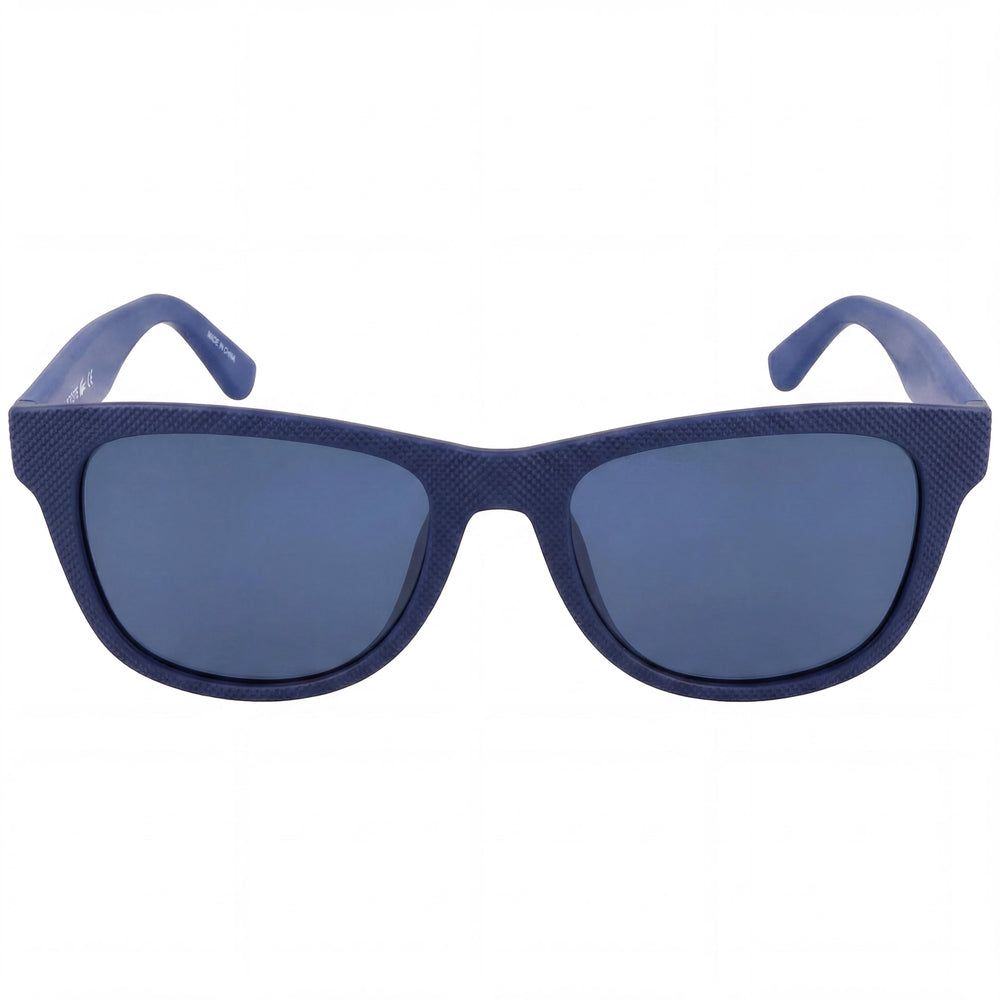 Gafas de sol Lacoste Classic para mujer, montura de plástico azul, sin polarizar, con protección UV, talla 52-18-140