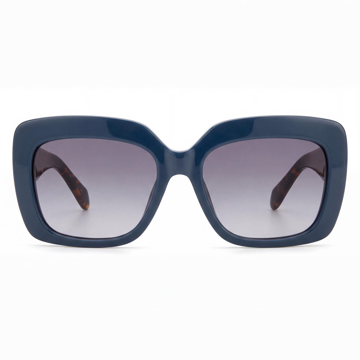 Fossil Minimalist 2073501ED559O Women's Propionate Green Dark Grey Frame Dark Grey Shaded Lens Sunglasses 54-17-140, Photo 2