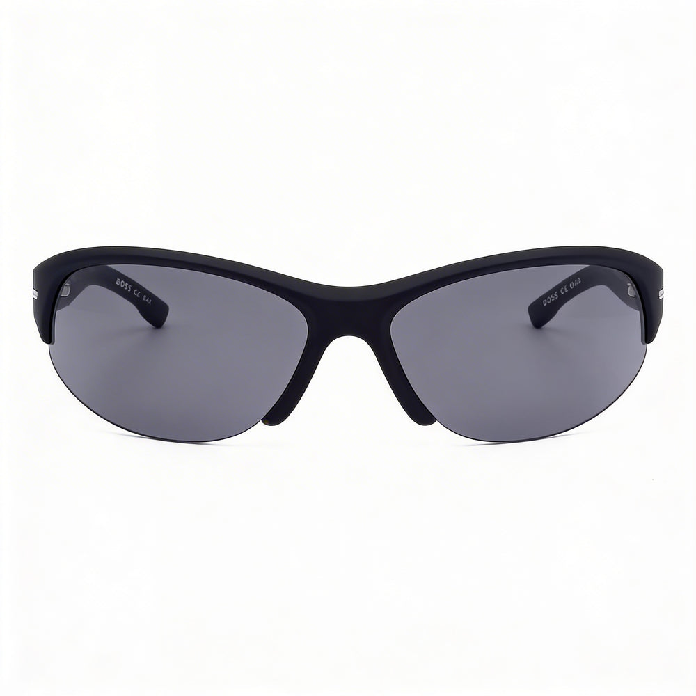Gafas de sol Hugo Boss para hombre ADULTO, negras, de POLIAMIDA ECOLÓGICA, lentes grises con protección UV 69-17-115