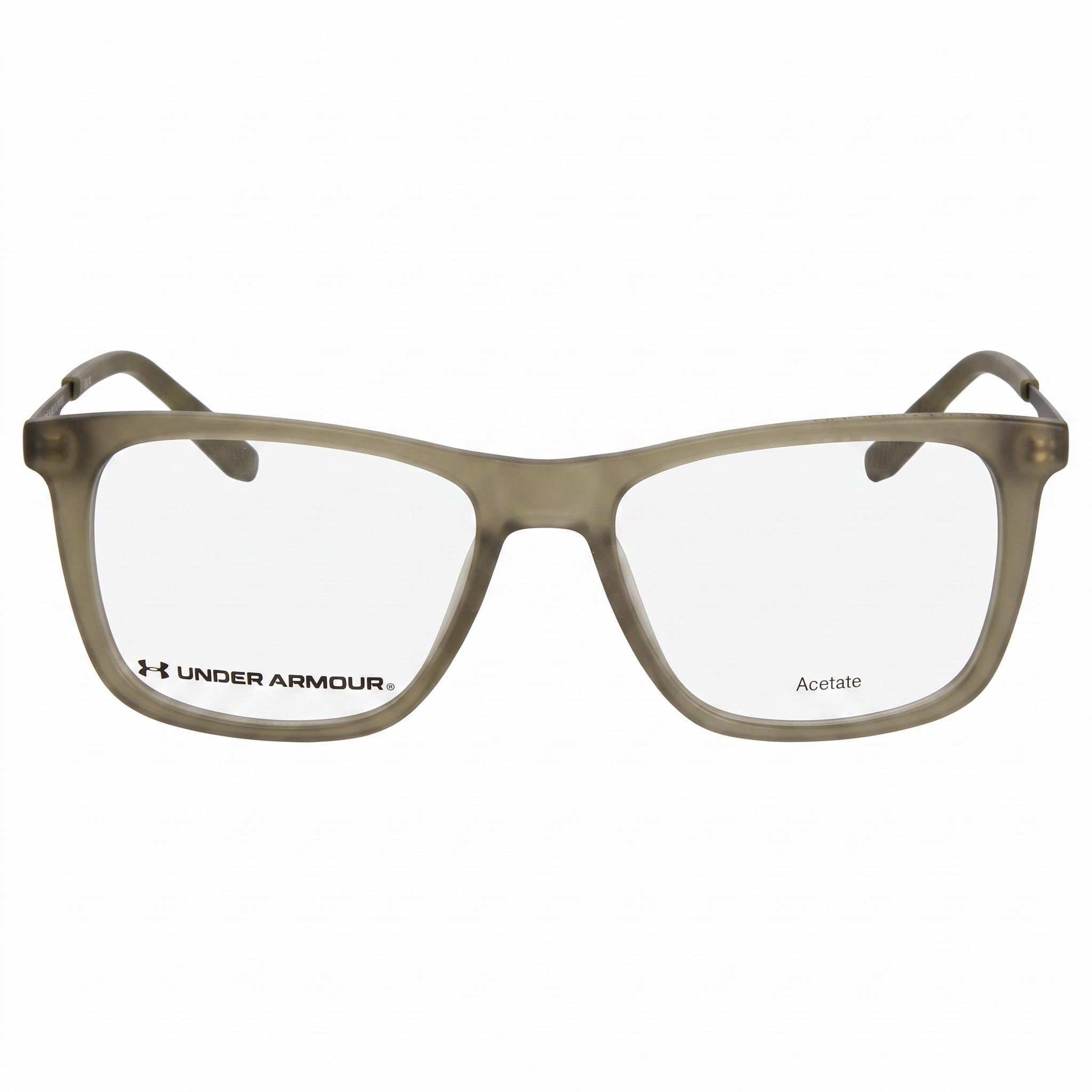 Under Armour 5040 Eu Unisex Eyewear with Acetate Frame and Polycarbonate Lenses in Matte Green, Size 52mm, Photo 2