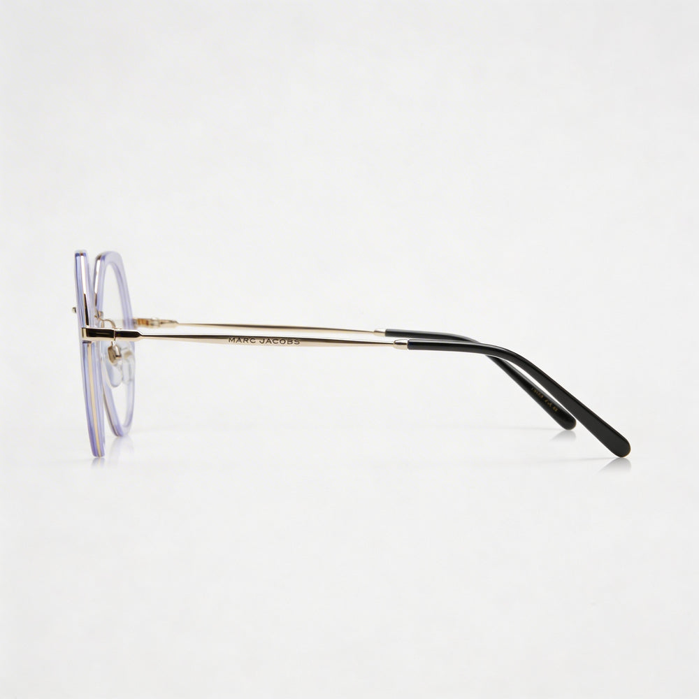 Gafas de sol Marc Jacobs Marc 700 para mujer, de acero aleado, color lila y dorado, no polarizadas, de 51 mm