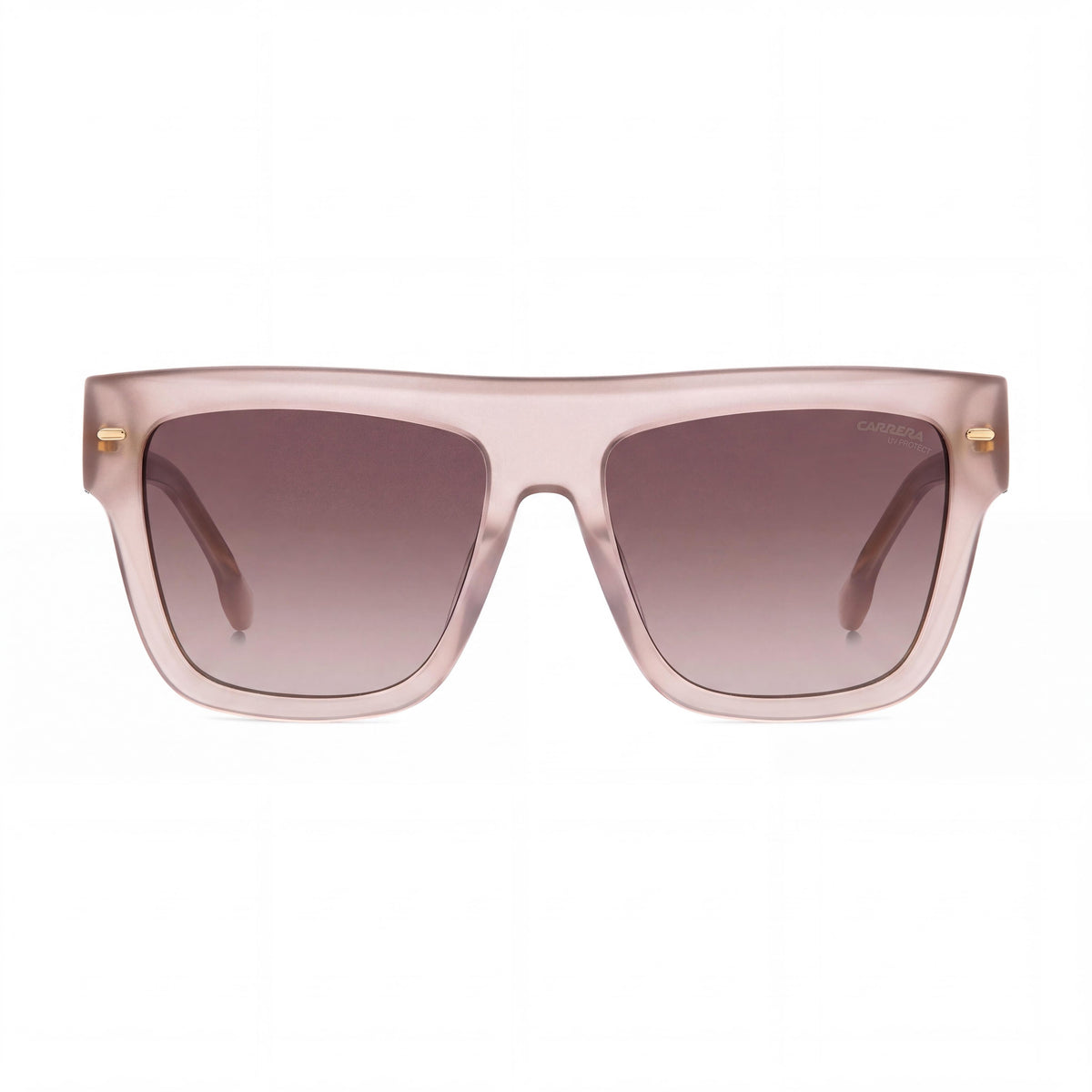 Gafas Carrera 3016/S para mujer, montura de plástico color nude con lentes de policarbonato nude, protección UV, 55 mm, Photo 2