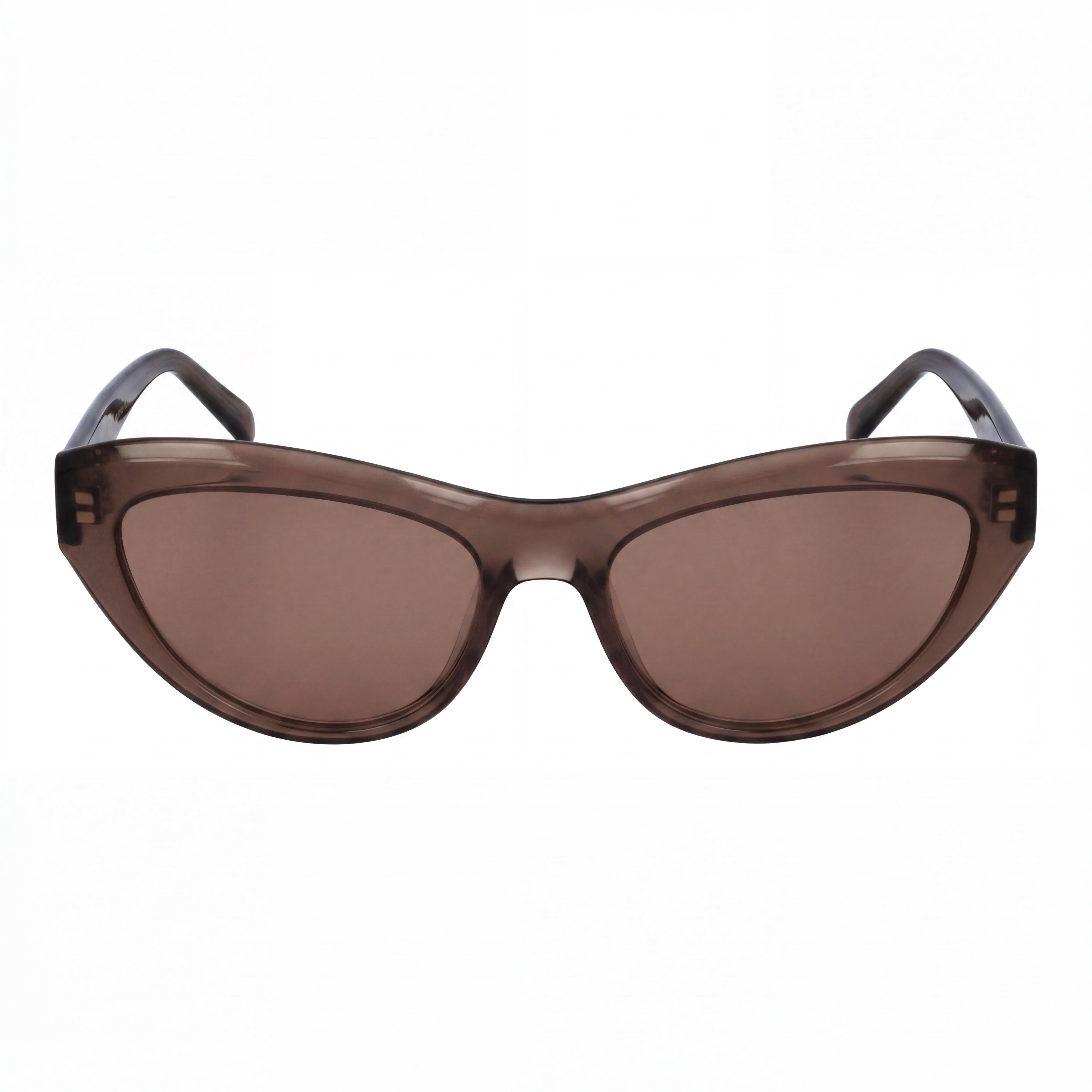 Gafas de sol Salvatore Ferragamo SF1103S de acetato transparente marrón para mujer con lentes marrones y protección UV 55 mm, Photo 2
