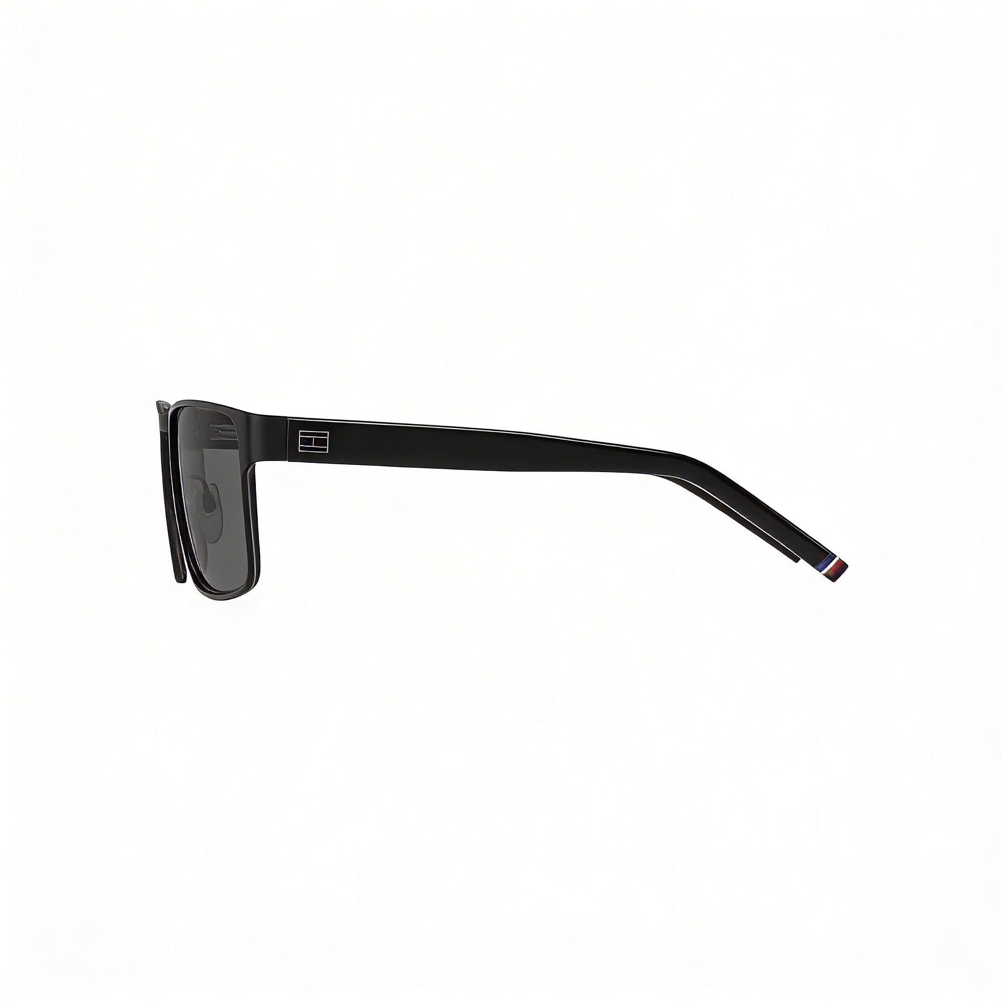 Gafas de sol Tommy Hilfiger Th 1974/S de policarbonato negro mate no polarizadas con protección UV para hombre de 57 mm, Photo 2