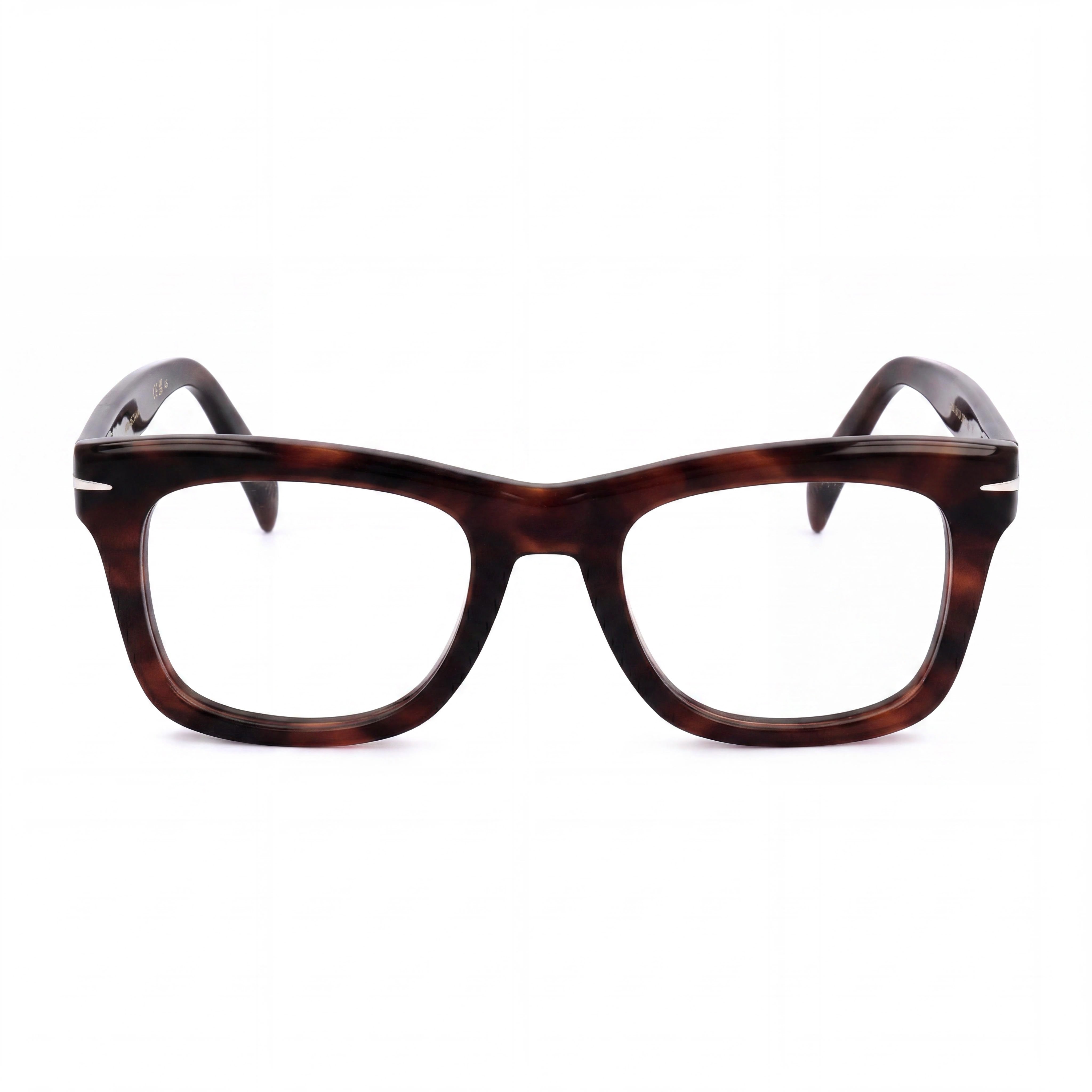 David Beckham Db 7105 Men's Casual Plastic Frame Brown Horn Non-polarised Polycarbonate Lens Sunglasses 51mm, Photo 2
