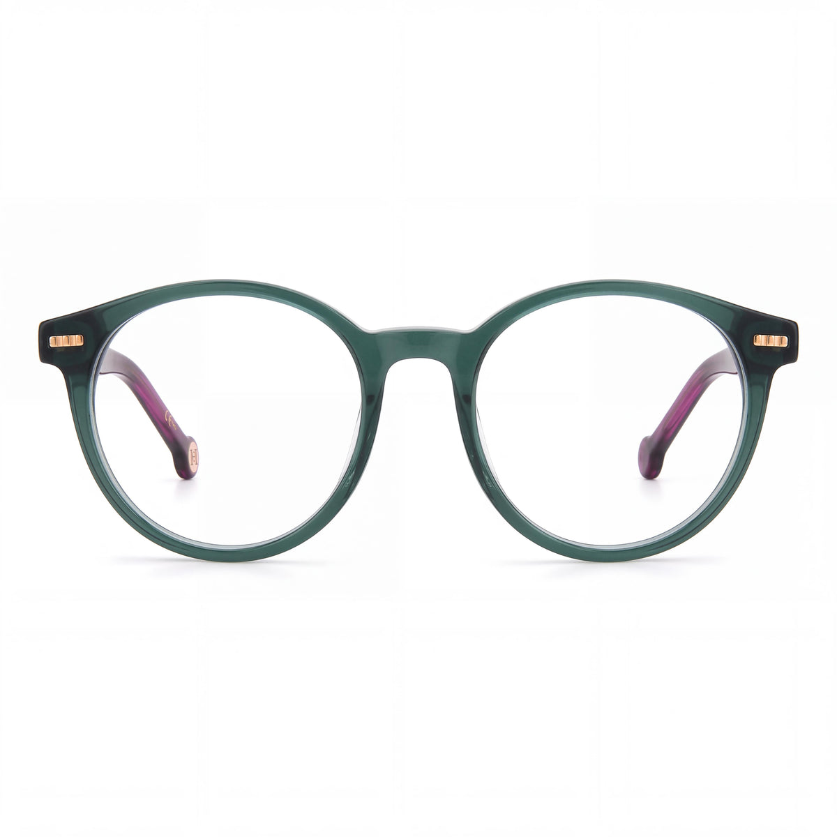CAROLINA HERRERA Modern Unisex Acetate Sunglasses Burgundy Blue 50-18-145, Photo 2