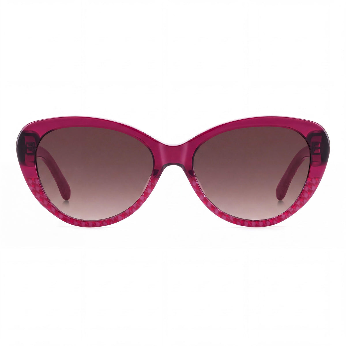 kate spade new york Ks Josi/S Women's Burgundy Wine Pink Doubleshade Acetate UV Protection Sunglasses 55-140-17, Photo 2