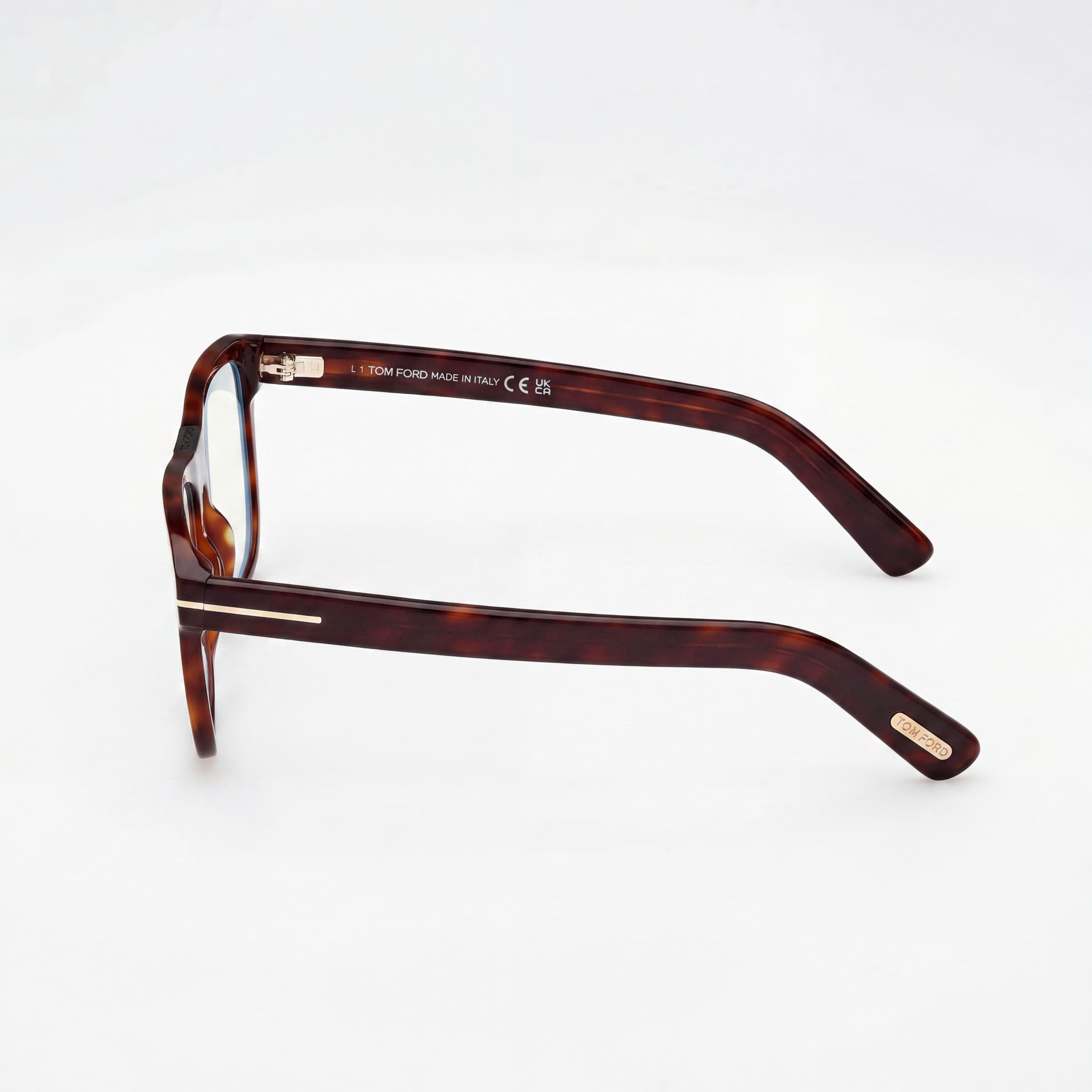 Tom Ford Ft5902-b Women's Red Havana Plastic Frame Eyewear with Red Havana Polycarbonate Lenses, 54mm, Photo 3