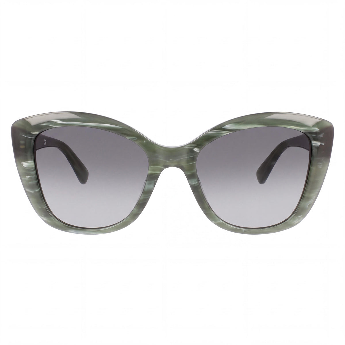 Longchamp LO 714 S Women's Green Malachite Acetate Frame Sunglasses with Polycarbonate Lenses 54mm, Photo 2