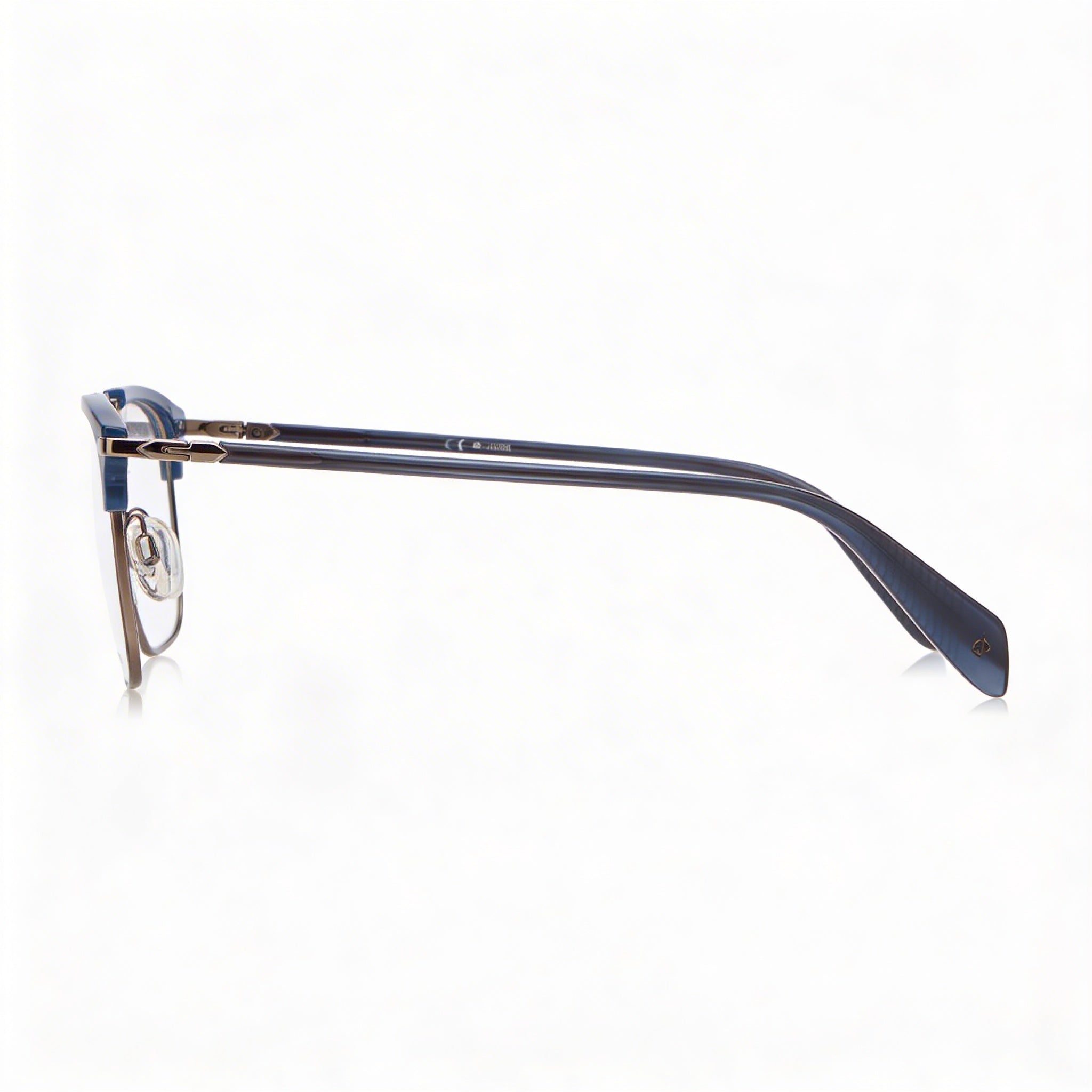 Rag & Bone Modern Women's Eyeglasses with Alloy Steel Frame Material in Black, 54mm Lens Width, Photo 3
