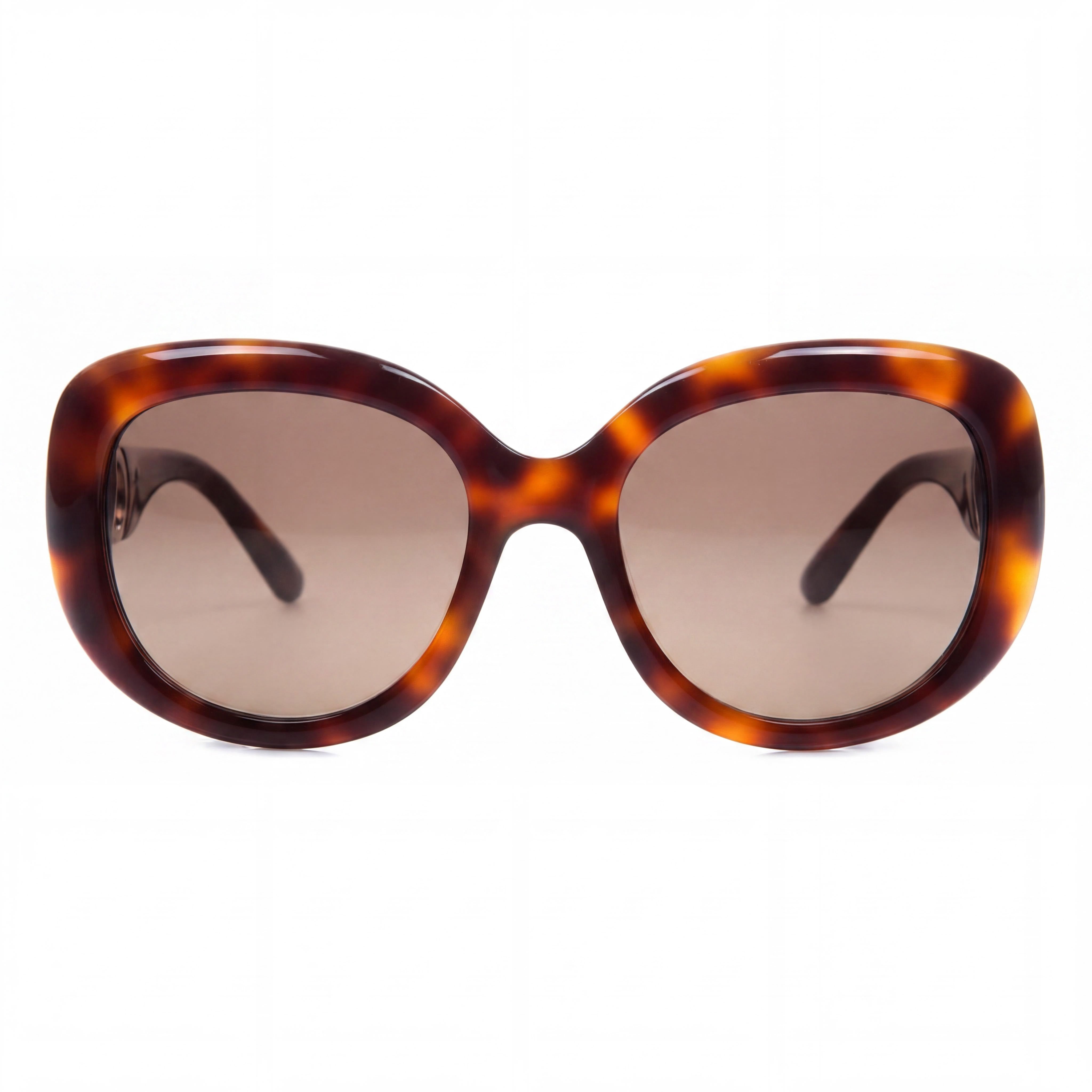 Gafas de sol de protección UV de plástico carey con lentes marrones Ferragamo Sf727s 214 para mujer 53mm, Photo 2