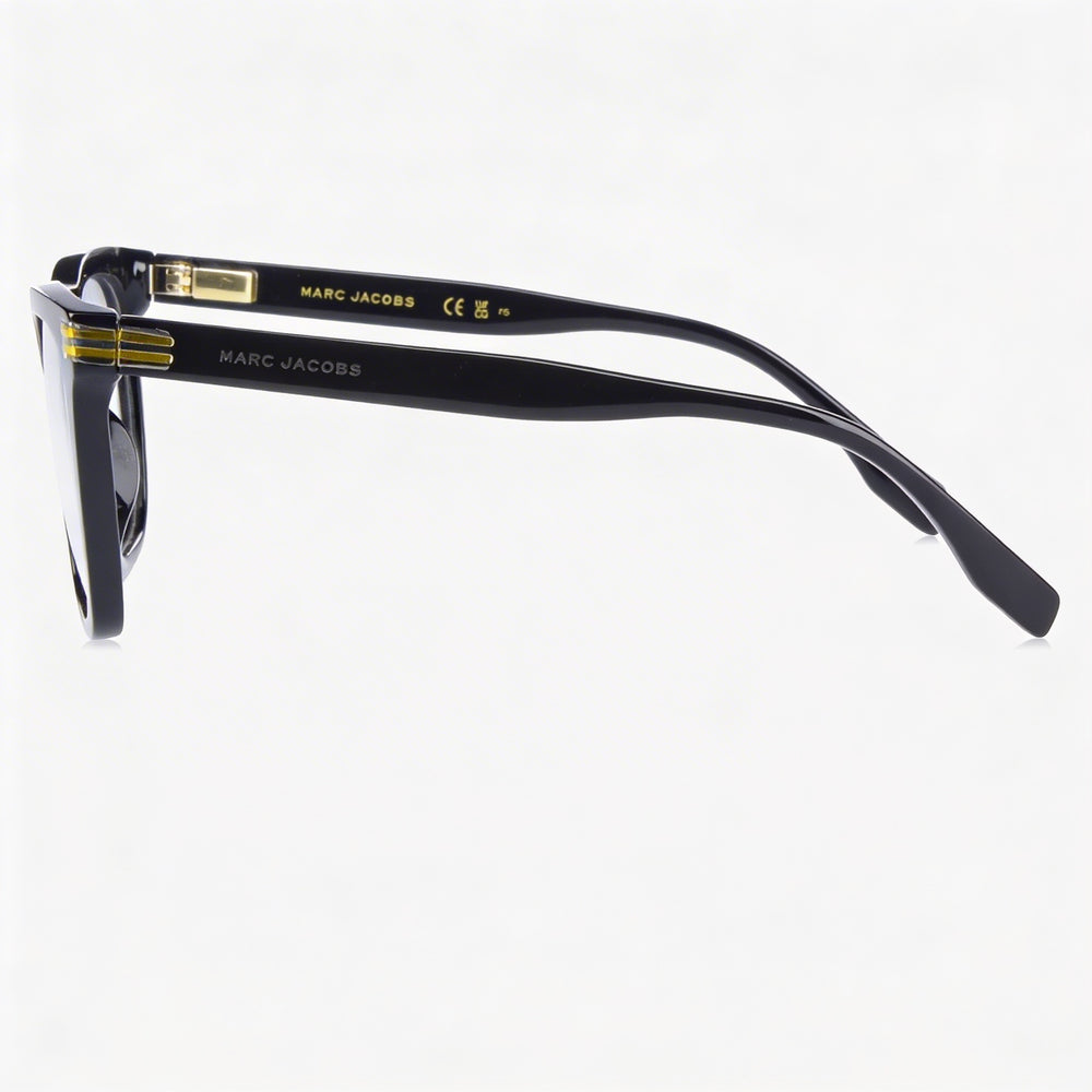 Gafas Marc Jacobs Mj 1084 para mujer, con montura de plástico negro, calibre 52 mm