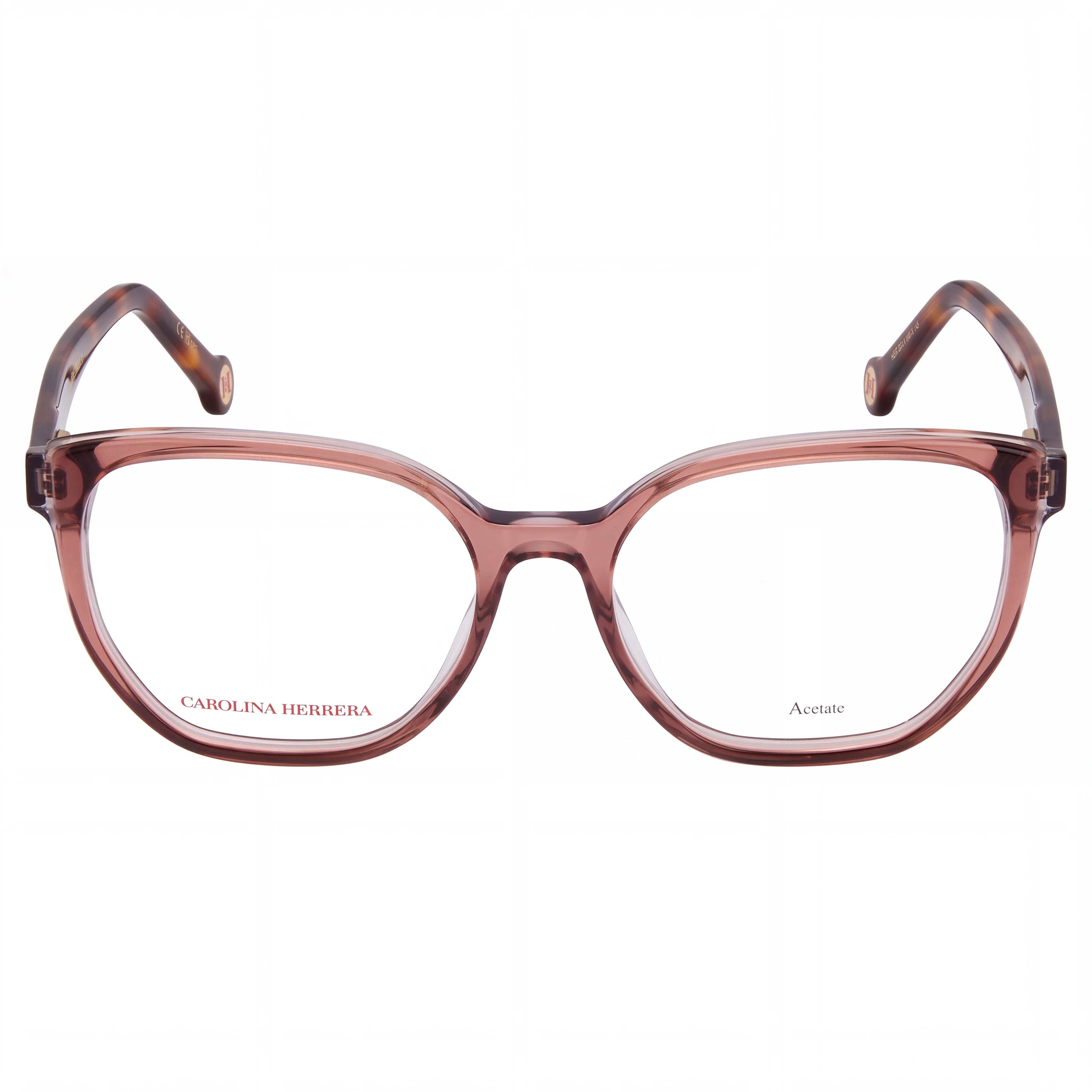 Carolina Herrera Her 0214 Women's Brown Grey Acetate Casual Eyewear 52mm, Photo 2