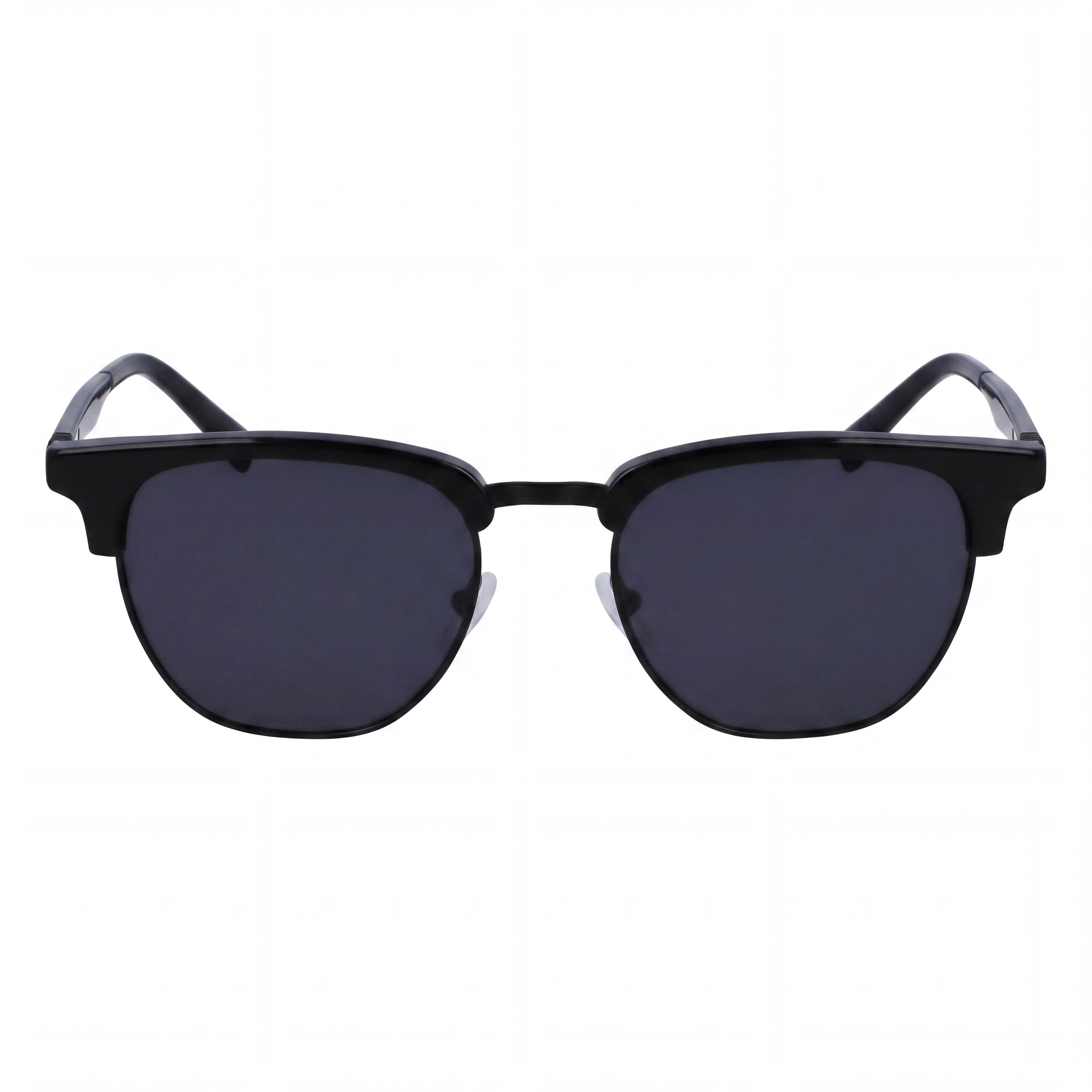 Salvatore Ferragamo Elegant Unisex Black Gray Metallo Frame, Grey Blue Lens, 53mm UV Protected Non-Polarized Eyewear, Photo 2