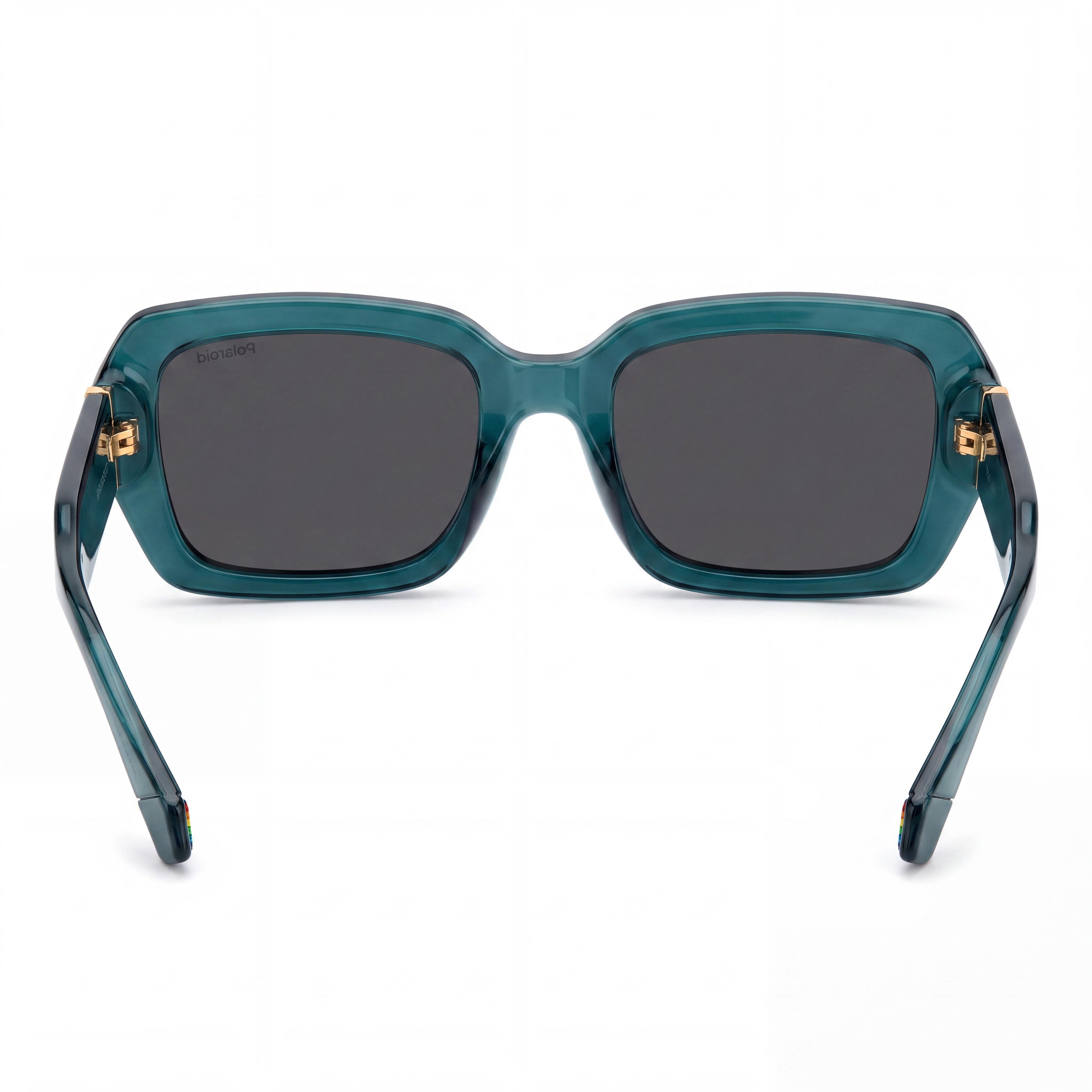 Polaroid Pld 6223/S/X Rectangular Women's Foglia Di Tè Polycarbonate Frame Polarized Sunglasses, Grey Lens, 54mm, Photo 2
